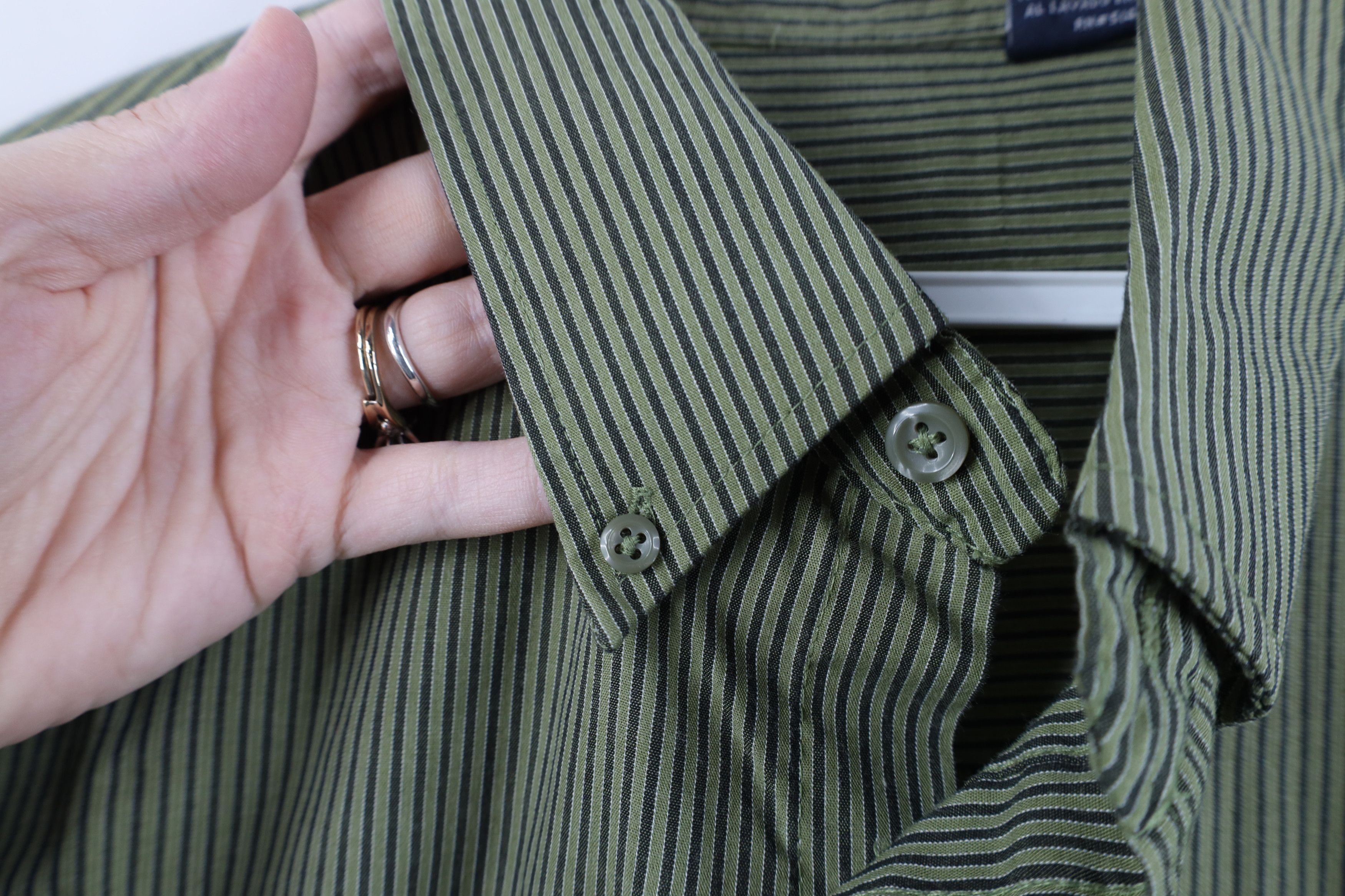 Vintage Vintage 90s Streetwear Fit Short Sleeve Button Down Shirt Size US L / EU 52-54 / 3 - 6 Thumbnail