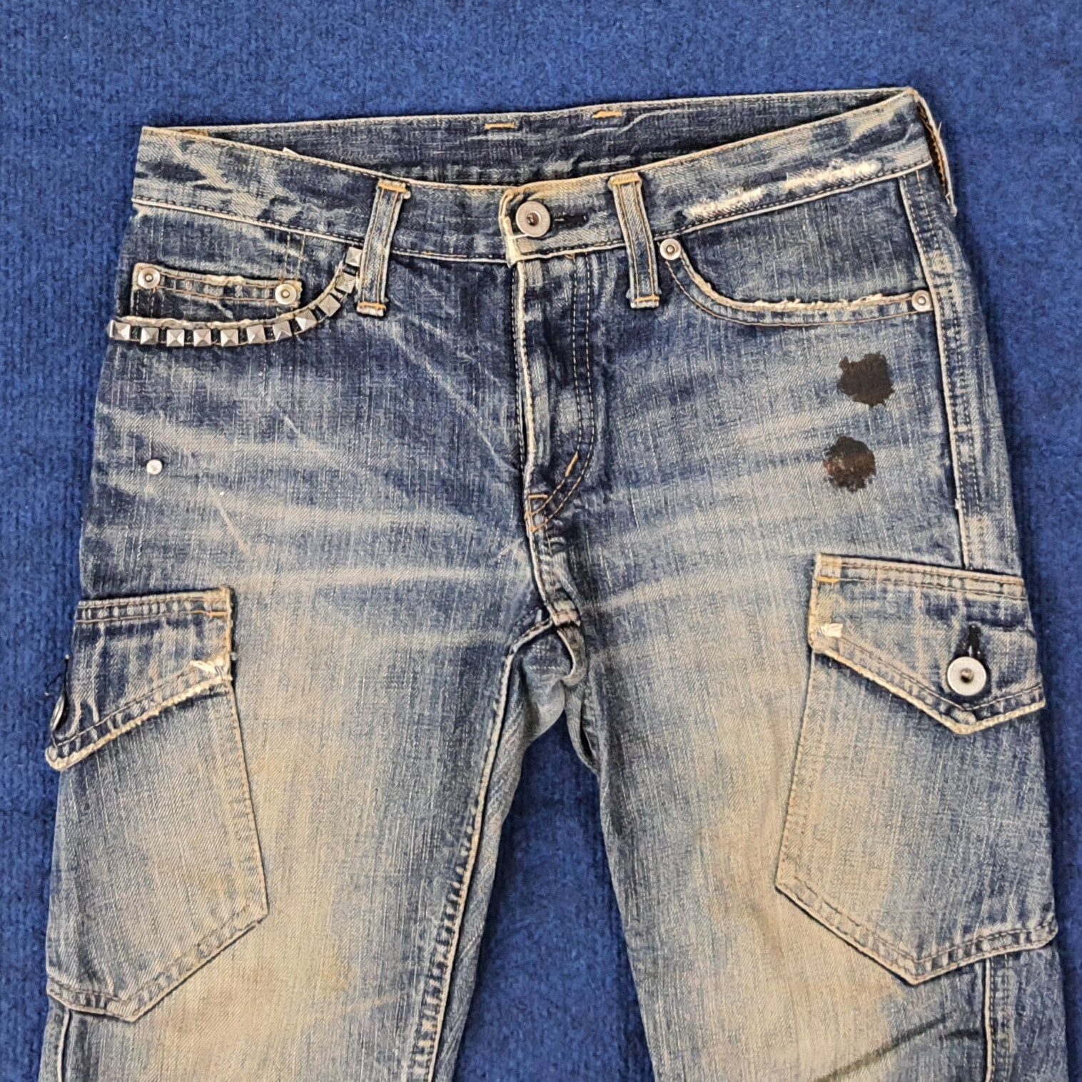 Hysteric Glamour Vintage Hysteric Glamour Japan 3Q Custom Logo Jeans C258N28 Size 27" / US 4 / IT 40 - 5 Thumbnail