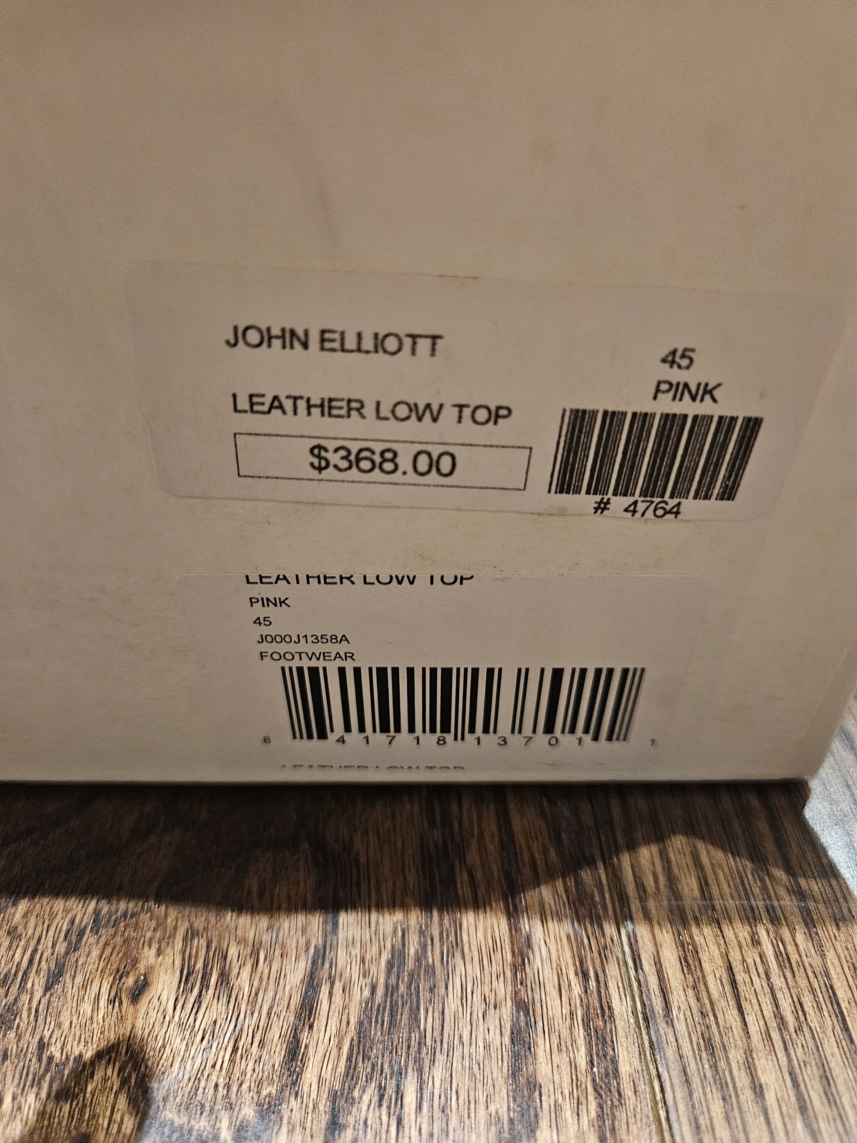 John Elliott (STORE CLOSURE 70%off) John Elliott Leather Low Pink (45) Size US 12 / EU 45 - 9 Thumbnail