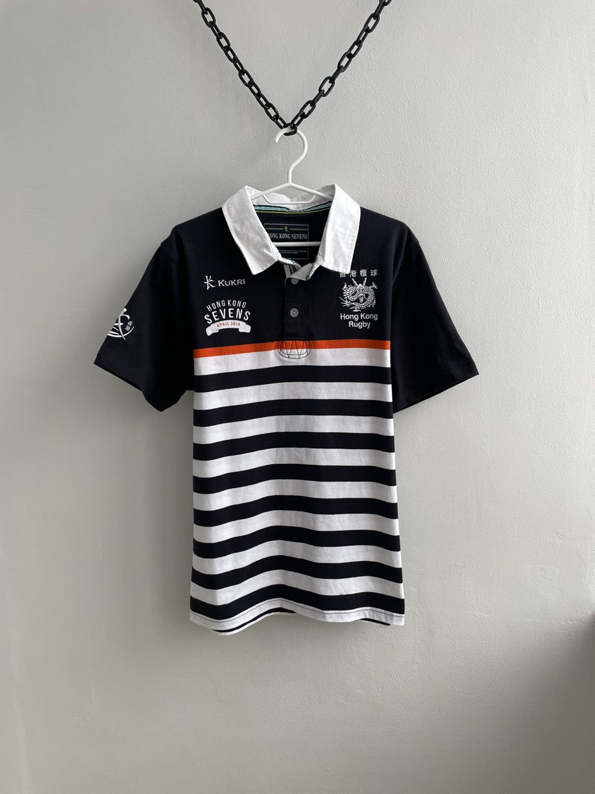 Vintage Hong Kong Kukri Sevens 2016 Rugby Shirt Jersey Japan Style Size US M / EU 48-50 / 2 - 2 Thumbnail