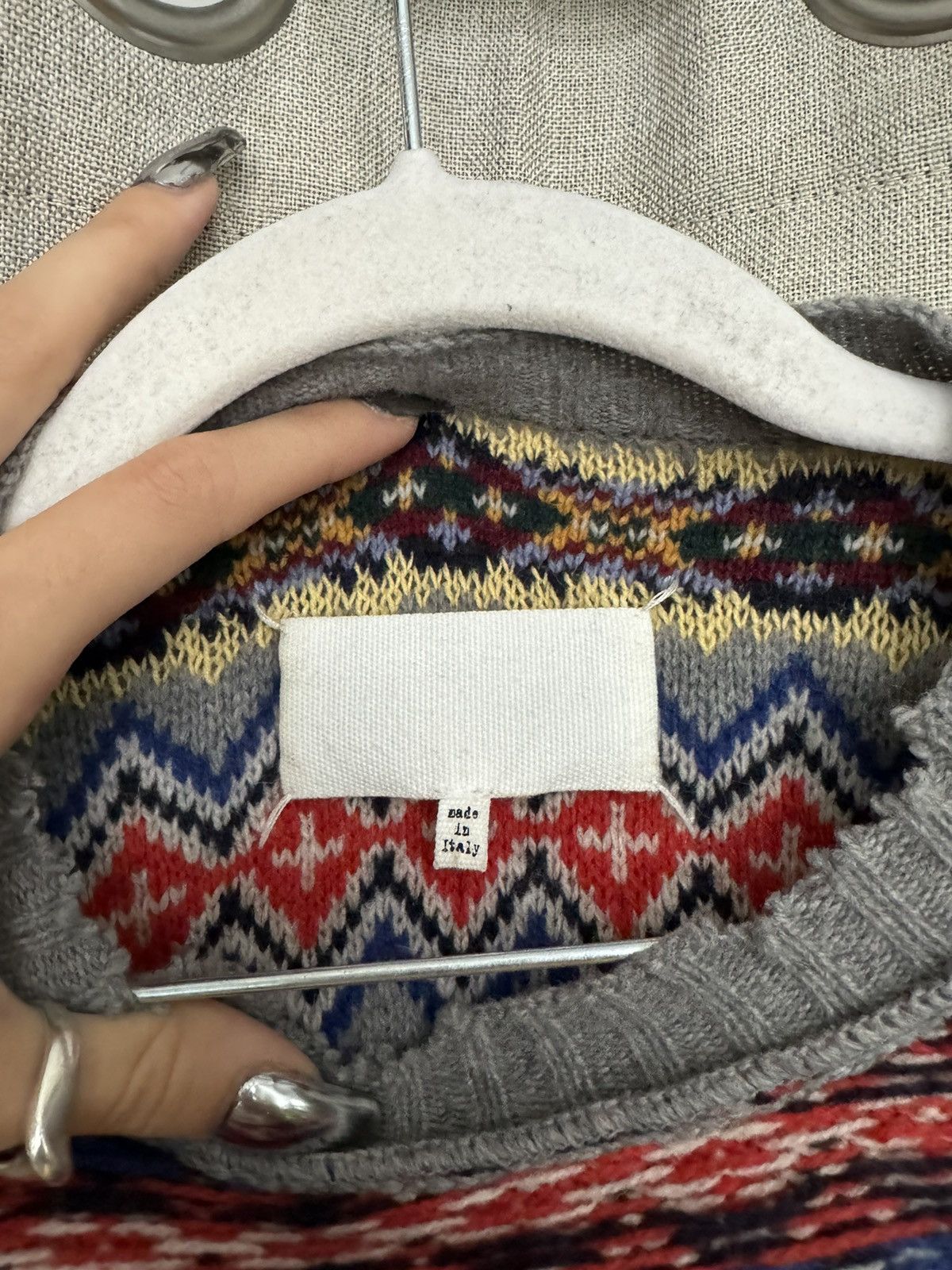 Maison Margiela Maison Margiela distressed crew-neck sweater Size M / US 6-8 / IT 42-44 - 6 Thumbnail