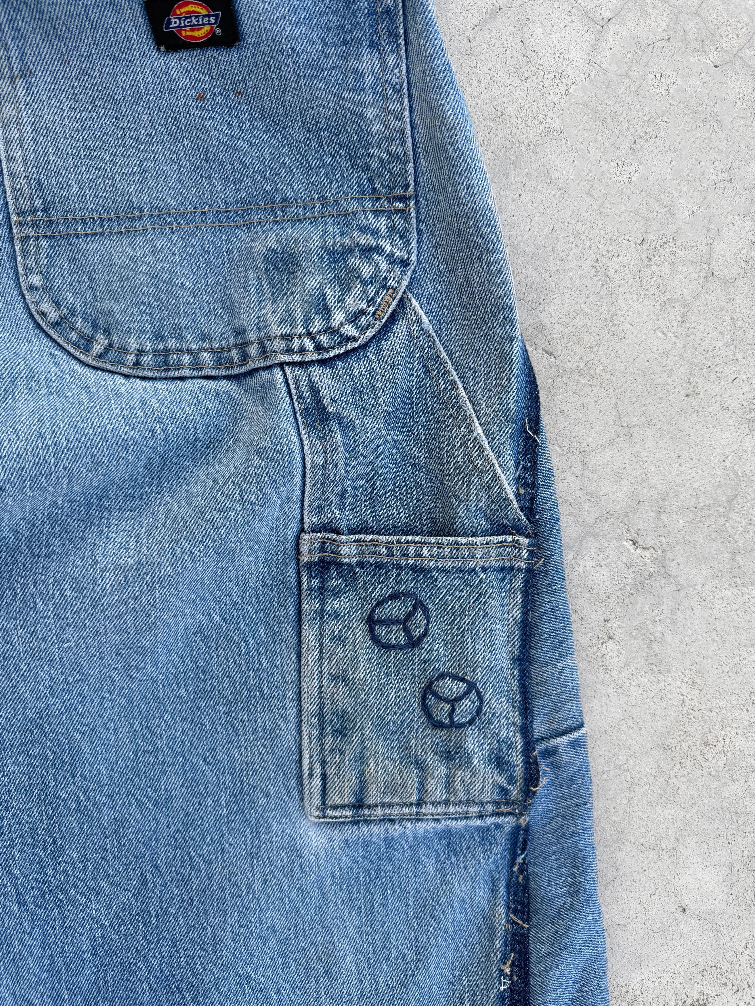 Japanese Brand Vintage Boro Patchwork DICKIES Carpenter Size US 36 / EU 52 - 9 Thumbnail