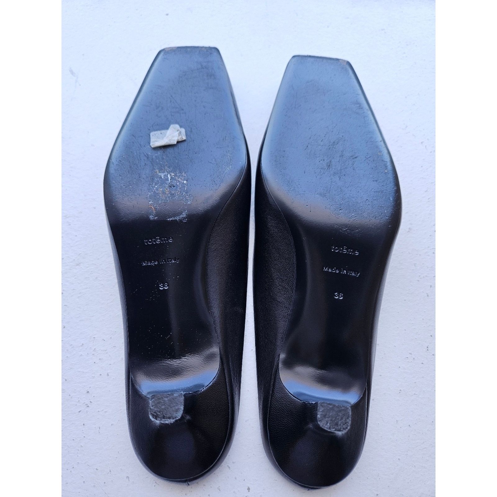 Toteme Toteme Black Leather Mules Size 38 Eith Box and Dustbag! Size US 7 / IT 37 - 5 Thumbnail