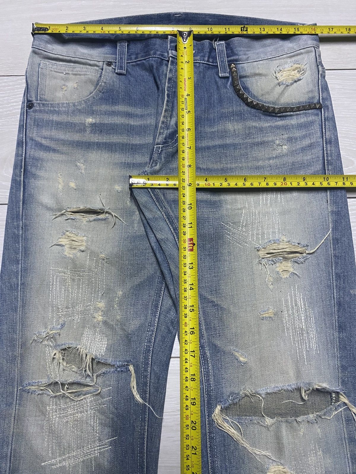 Undercover Vintage Deep Cross Jeans Undercover Style Size US 32 / EU 48 - 18 Thumbnail