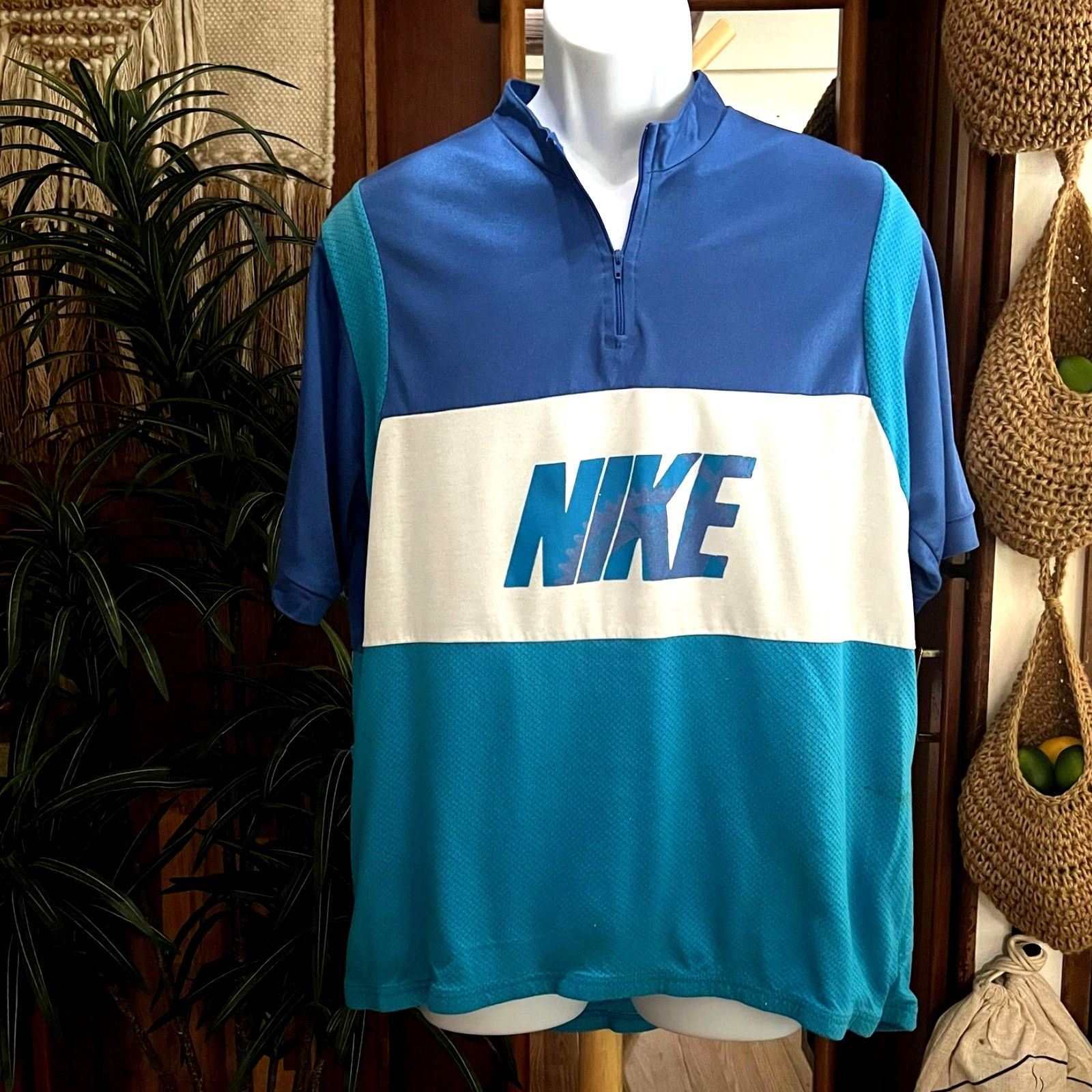 Nike Vintage 90s Nike Cycling Jersey XL | ACG Style Biking Top Size US XL / EU 56 / 4 - 13 Thumbnail