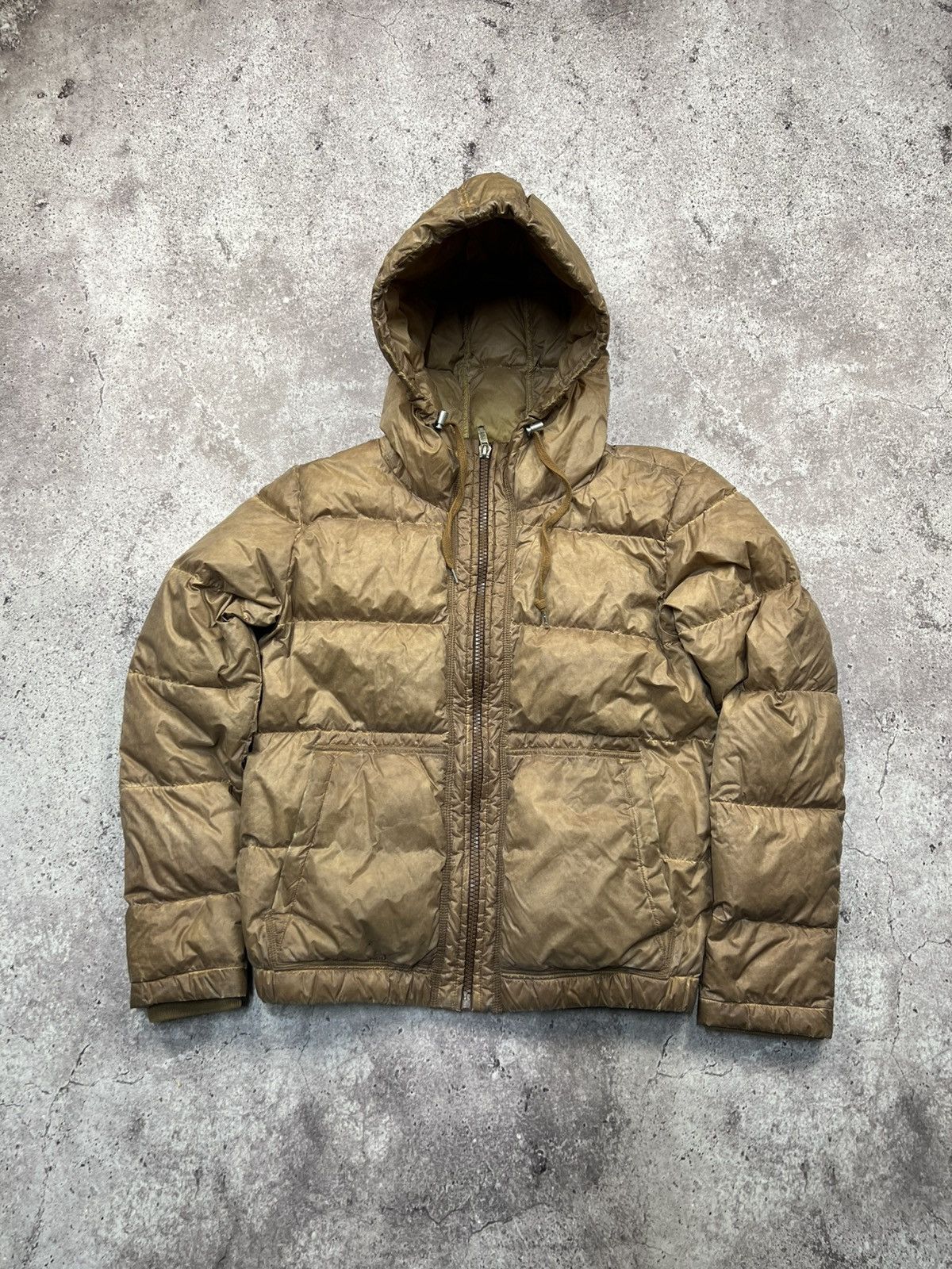 Diesel Vintage Y2K Diesel Puffer Jacket Down Filled Jacket Kaki Size US S / EU 44-46 / 1 - 2 Thumbnail
