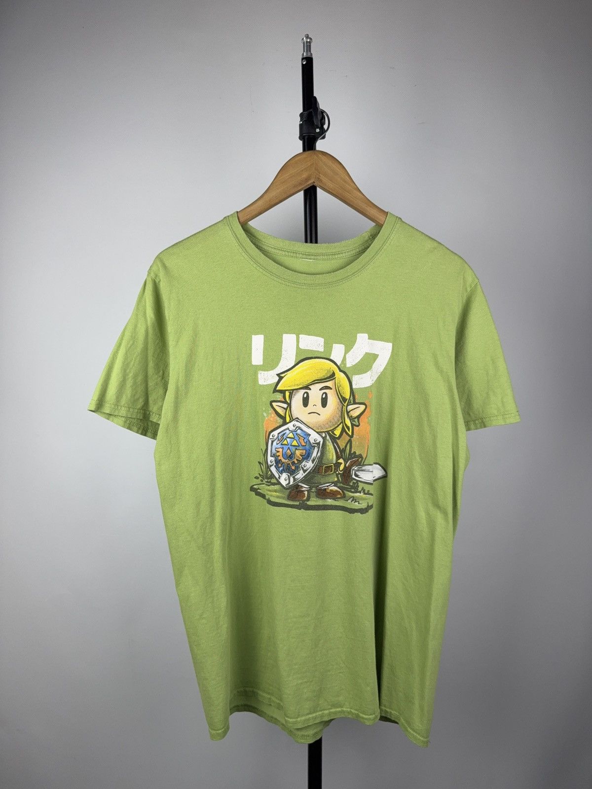 Nintendo Vintage Nintendo Legend of Zelda Link Japanese Graphic Tee Size US L / EU 52-54 / 3 - 1 Thumbnail