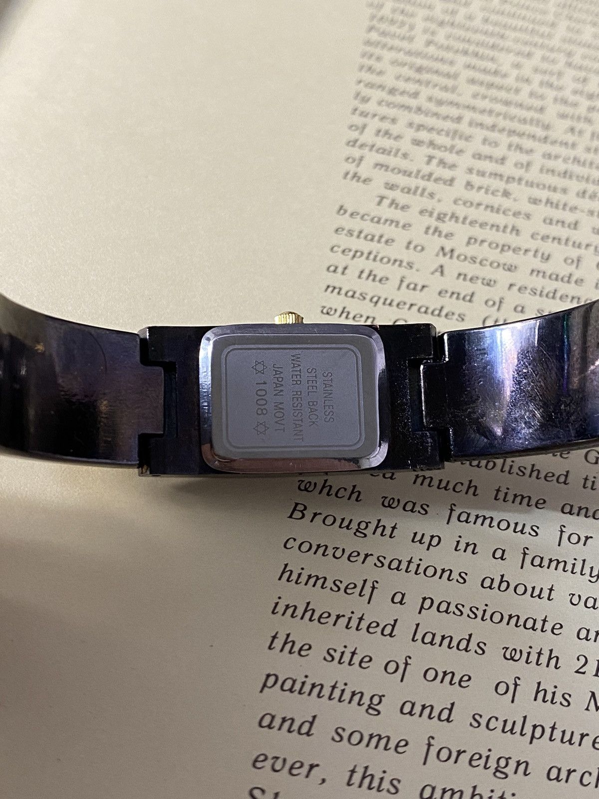 Japanese Brand Bangle Watch - Elegant Design! Size ONE SIZE - 6 Thumbnail