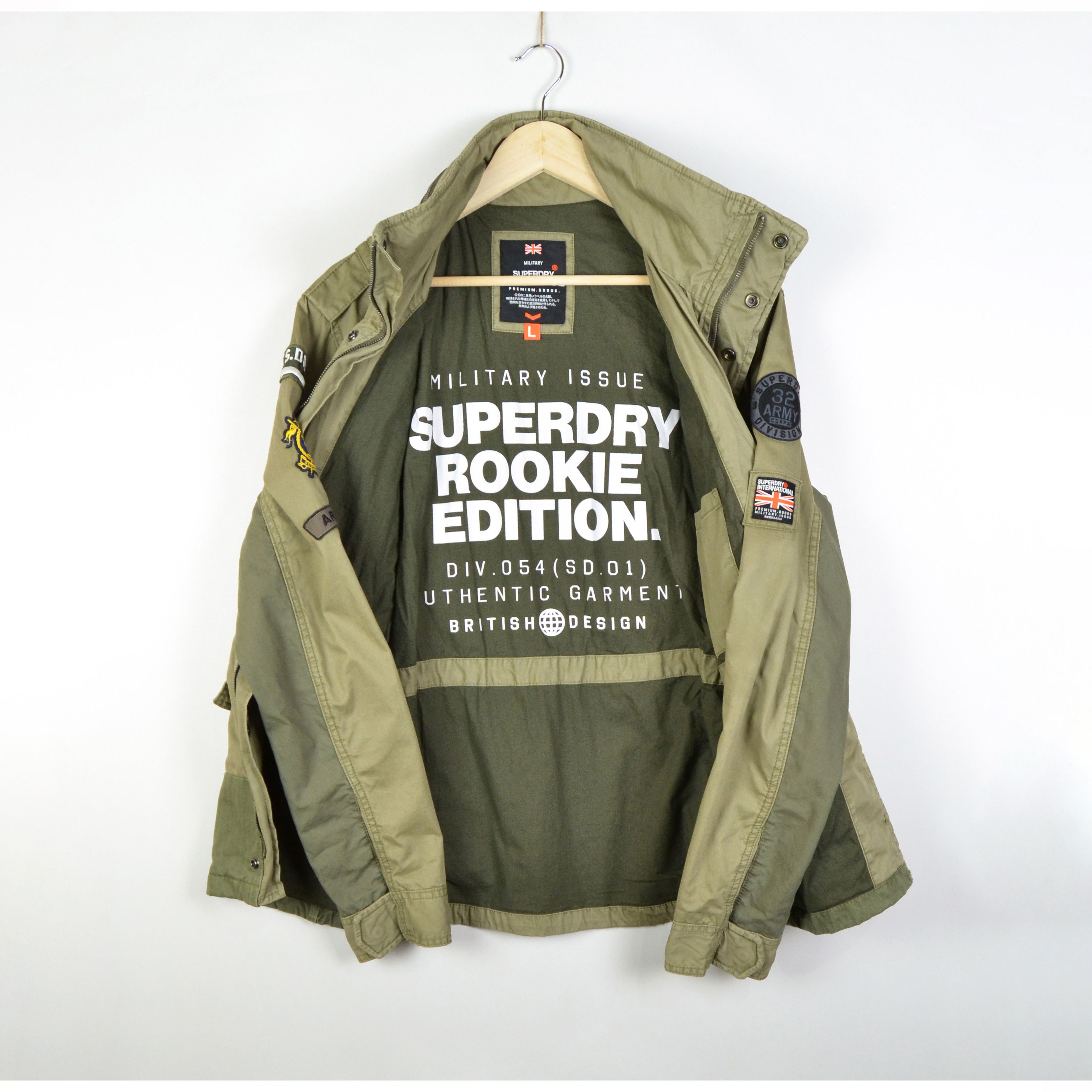 Japanese Brand × Superdry Superdry Rookie Field Multipocket Jacket M65 Khaki Size M-L* Size US L / EU 52-54 / 3 - 10 Thumbnail