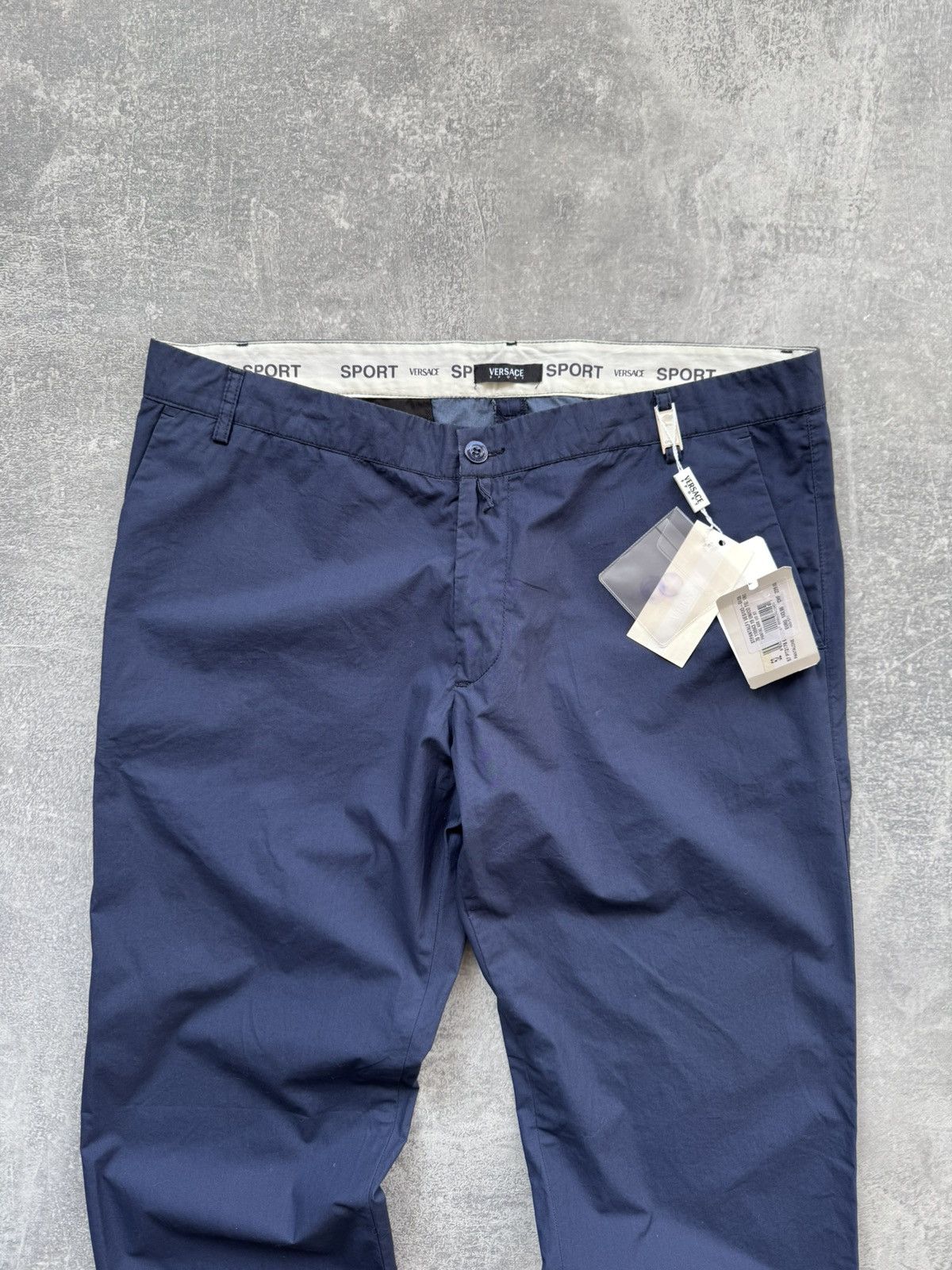 Versace × Vintage New Vintage Versace Sport Nylon Casual Pants Size US 36 / EU 52 - 2 Thumbnail