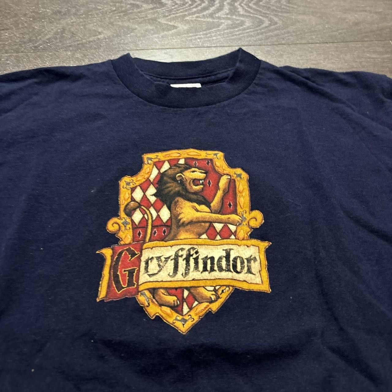 Designer Vintage Harry Potter gryffindor t shirt 00s YM Size XS / US 0-2 / IT 36-38 - 2 Thumbnail