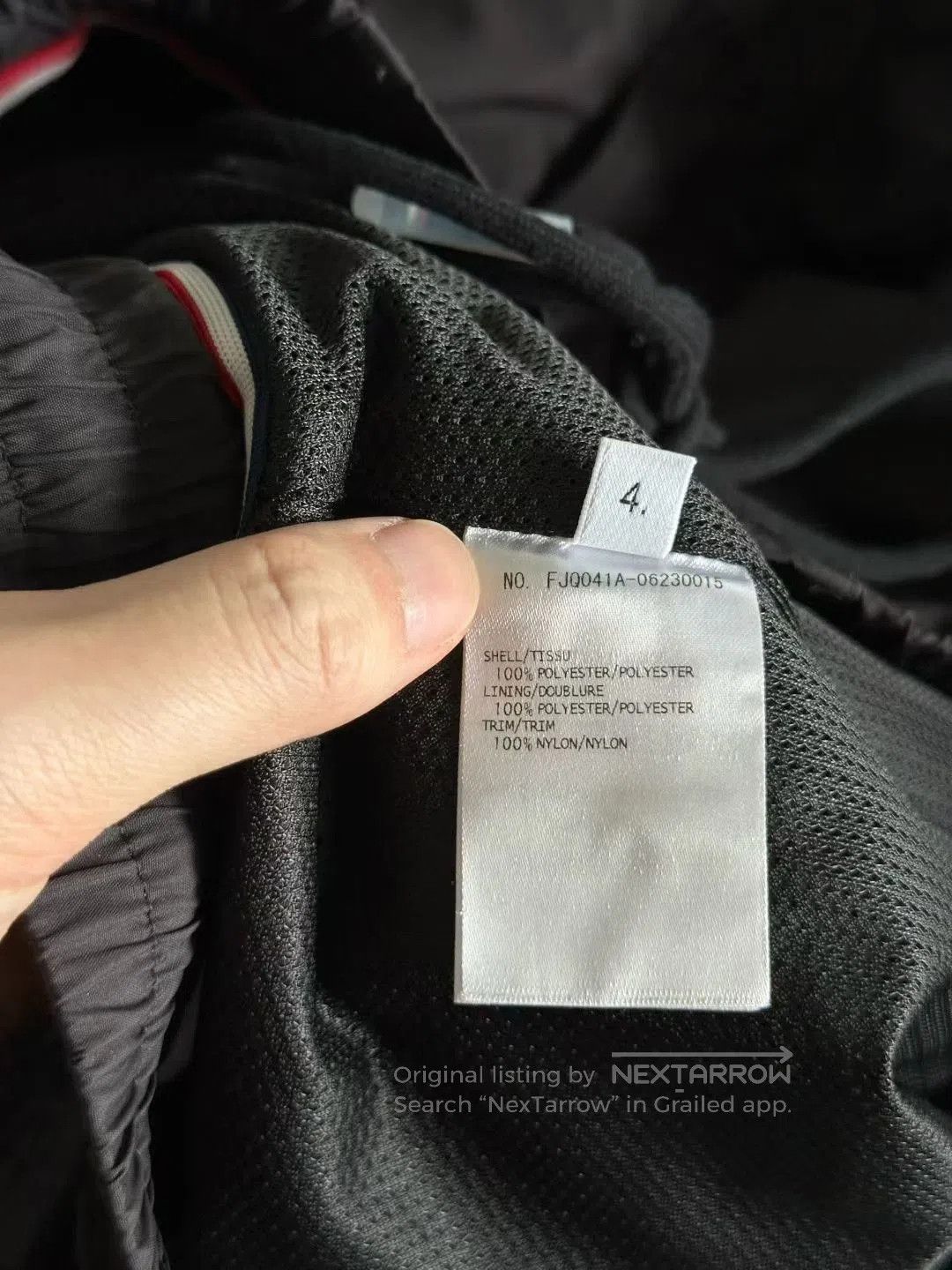 Thom Browne Thom Browne Black Nylon Sweatpants. Size US 40 / EU 56 - 4 Thumbnail