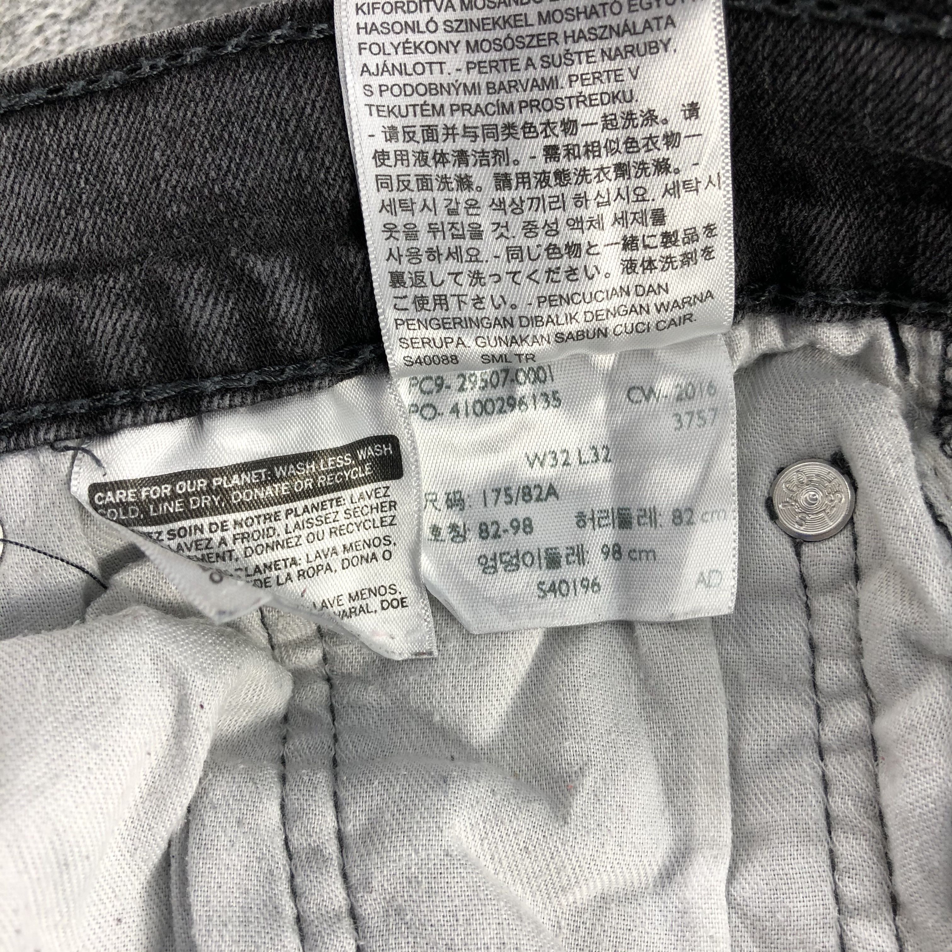 Levi's Vintage Distress Levis 502 Earth Tone Jeans-J1204 Size US 32 / EU 48 - 12 Thumbnail