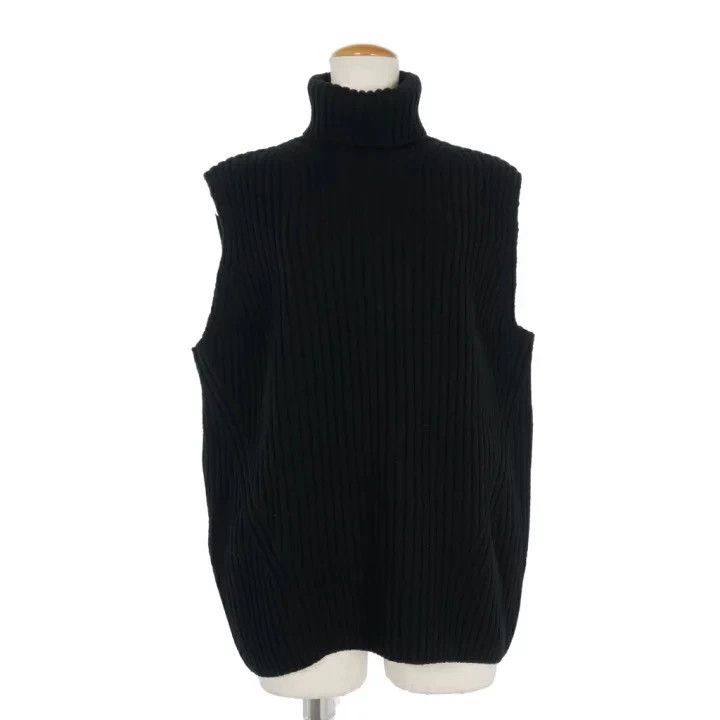 Dries van noten Turtleneck sleeveless knitted sweater