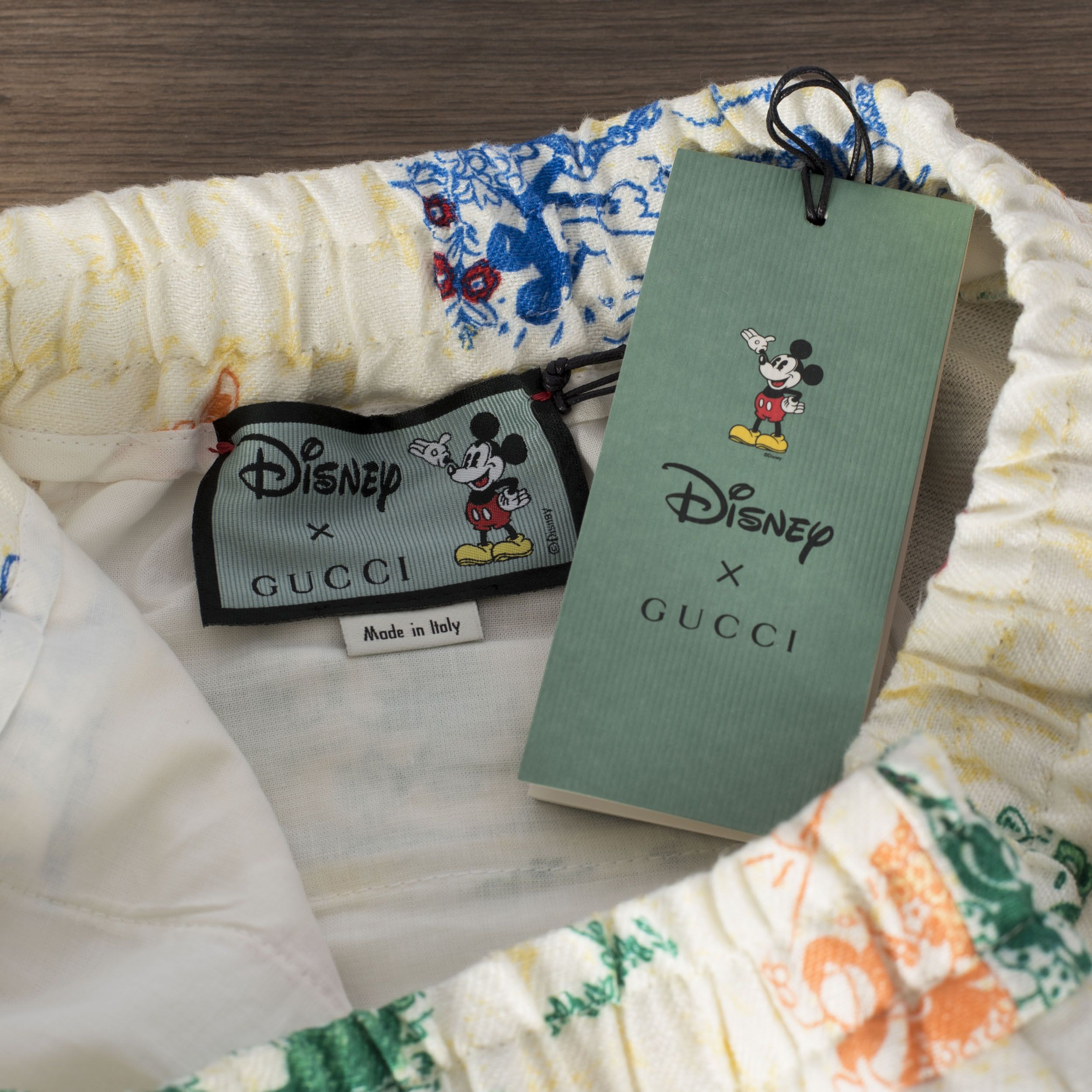 Gucci x Disney Ivory Linen Shorts Size US 32 / EU 48 - 10 Thumbnail