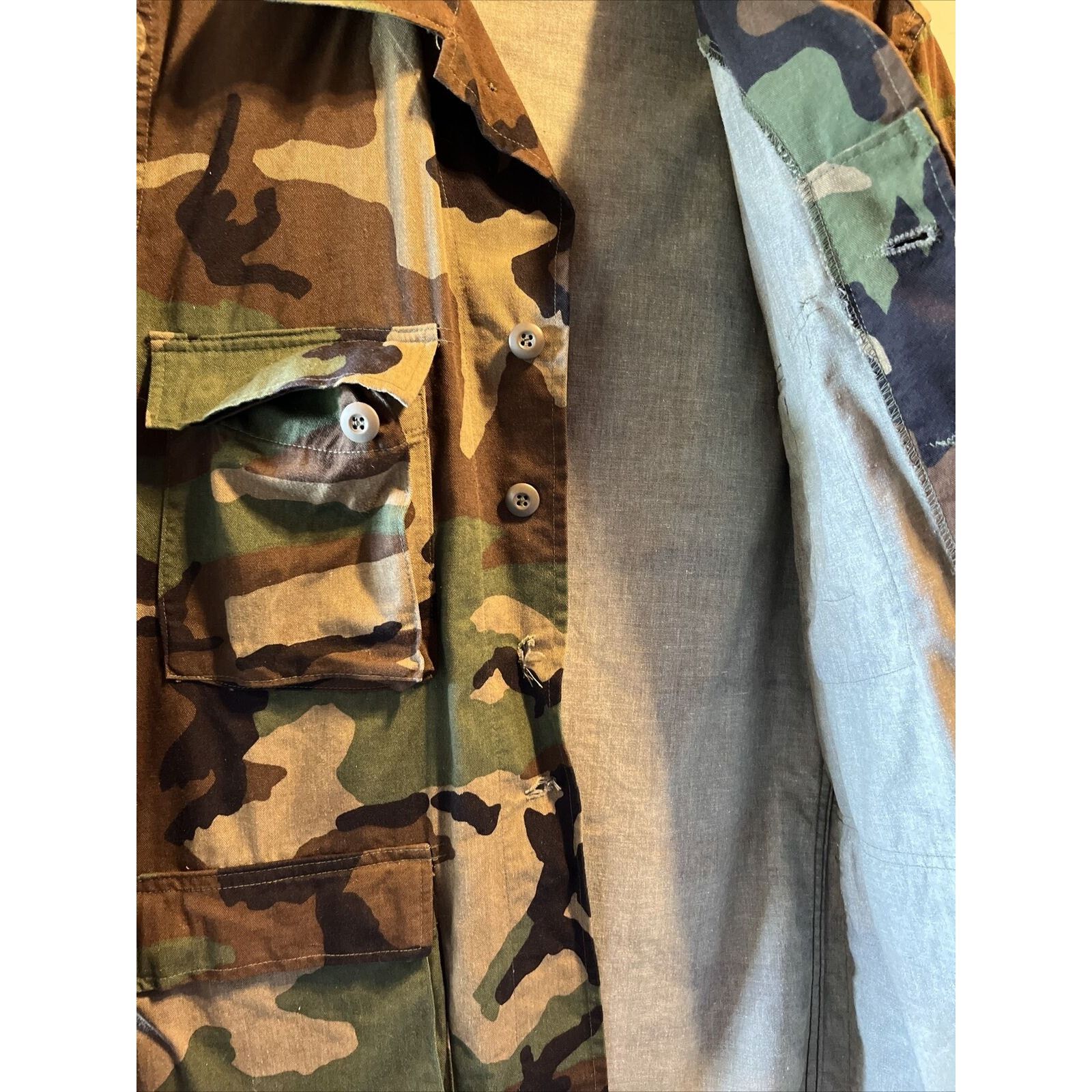 Other Vintage USMC Military Jacket Mens Small LS Missing 2 Buttons Size US S / EU 44-46 / 1 - 6 Thumbnail