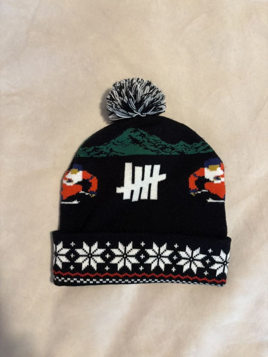 Undefeated Undefeated Slalom Pom-Pom Beanie Size ONE SIZE - 1 Thumbnail