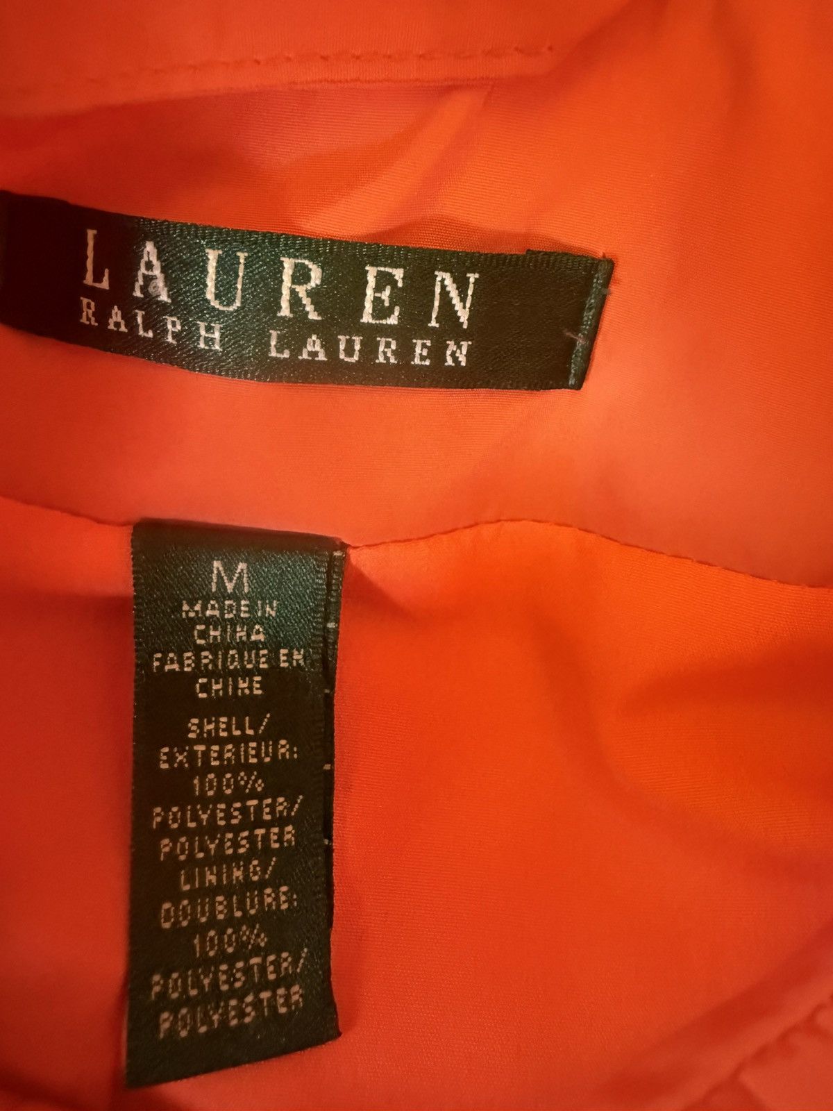 Ralph Lauren Ralph Lauren classic light lined orange jacket sz M Size M / US 6-8 / IT 42-44 - 3 Thumbnail