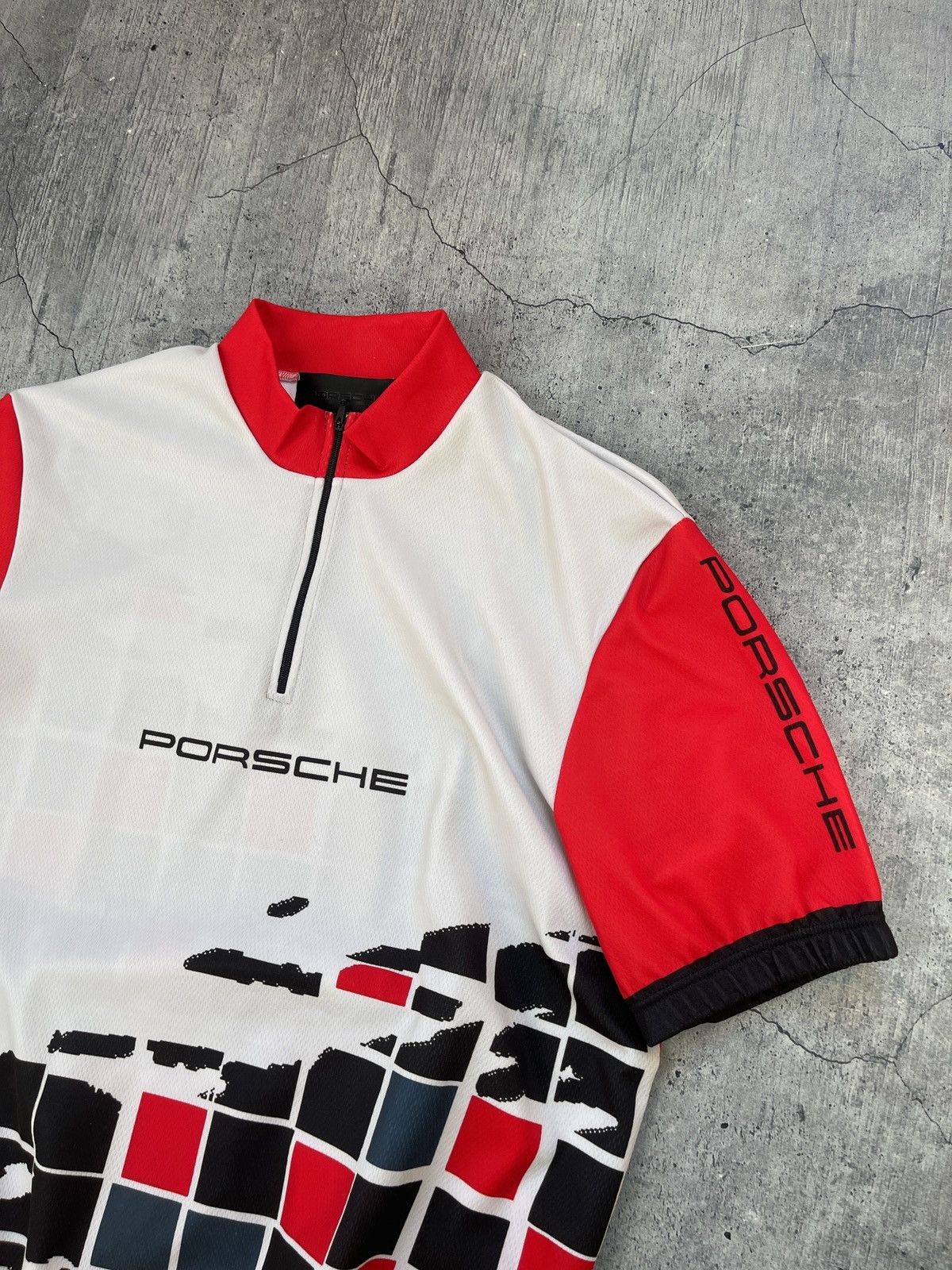 Porsche Design × Vintage porsche velo t-shirt Size US M / EU 48-50 / 2 - 3 Thumbnail