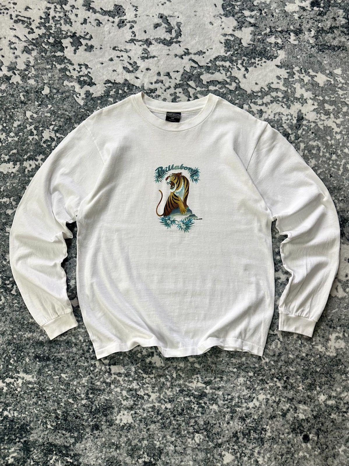 Billabong Vintage 90’s Billabong Long Sleeves Tee Size US M / EU 48-50 / 2 - 1 Thumbnail