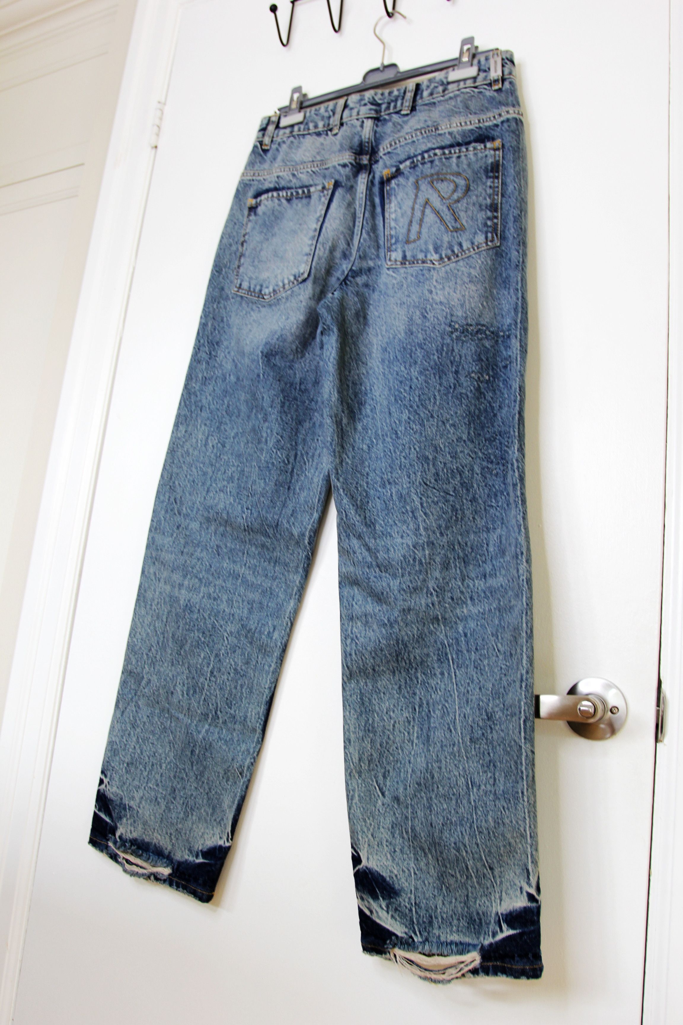 Represent Clo. BNWT SS25 REPRESENT R3 DISTRESSED BAGGY JEANS 30 Size US 30 / EU 46 - 7 Thumbnail