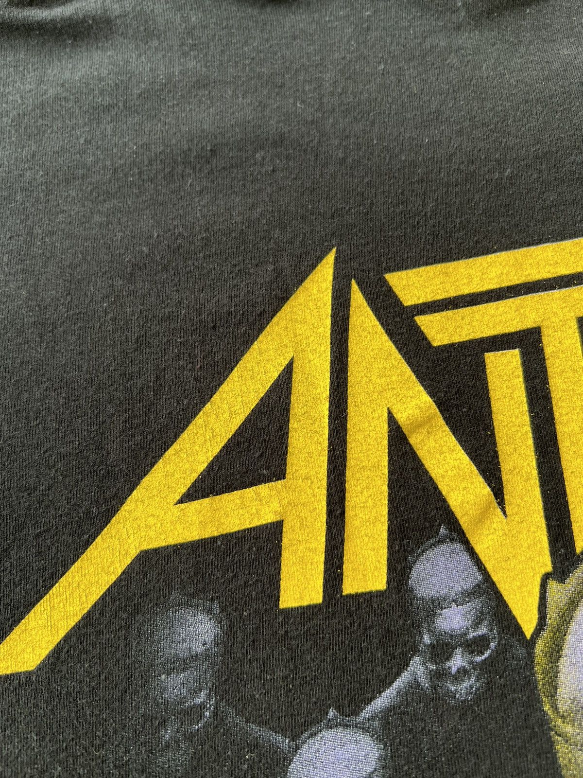 Band Tees Vintage 2017 Anthrax Among The Kings Thrash Metal Band Size US M / EU 48-50 / 2 - 13 Thumbnail