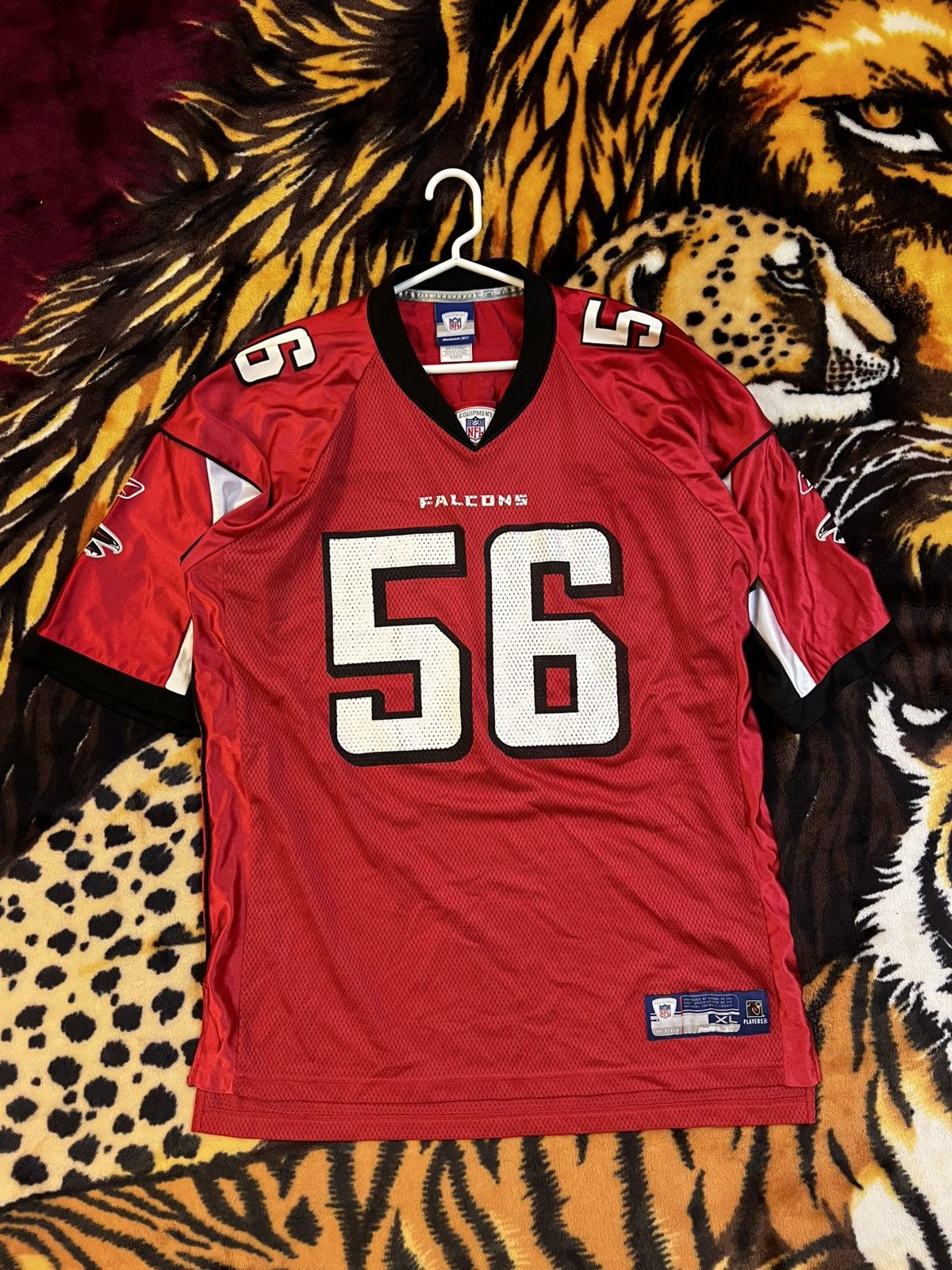 NFL × Vintage NFL REEBOK #56 Keith Brooking Jersey Size US XL / EU 56 / 4 - 1 Thumbnail