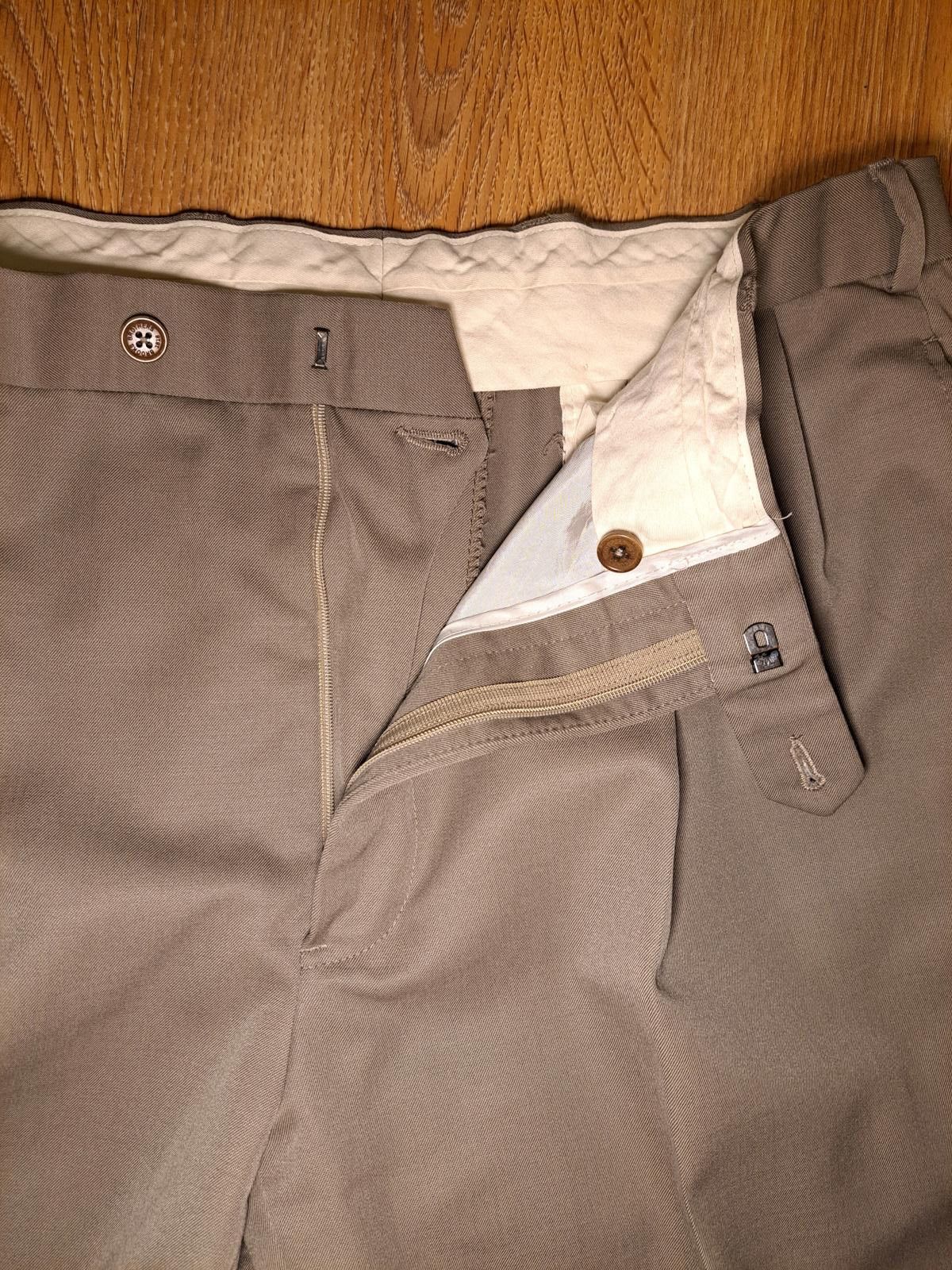 Brooks Brothers Brooks Brothers Suit Dress Pants 37x32 Olive Green Wool Size 44R - 5 Thumbnail
