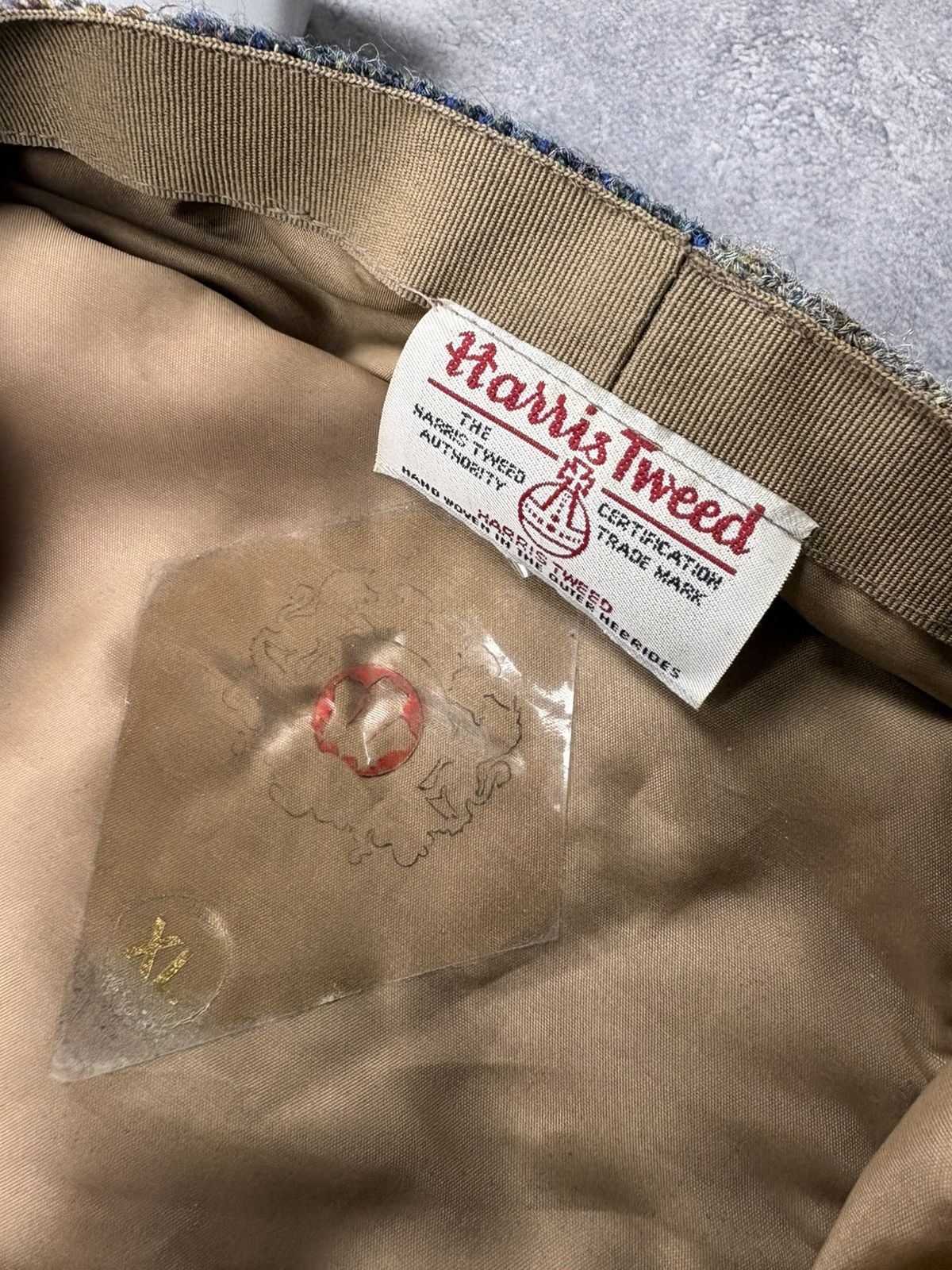 Harris Tweed HARRIS TWEED Vintage Hat Cap United Kingdom Rare Checkered Size ONE SIZE - 5 Thumbnail