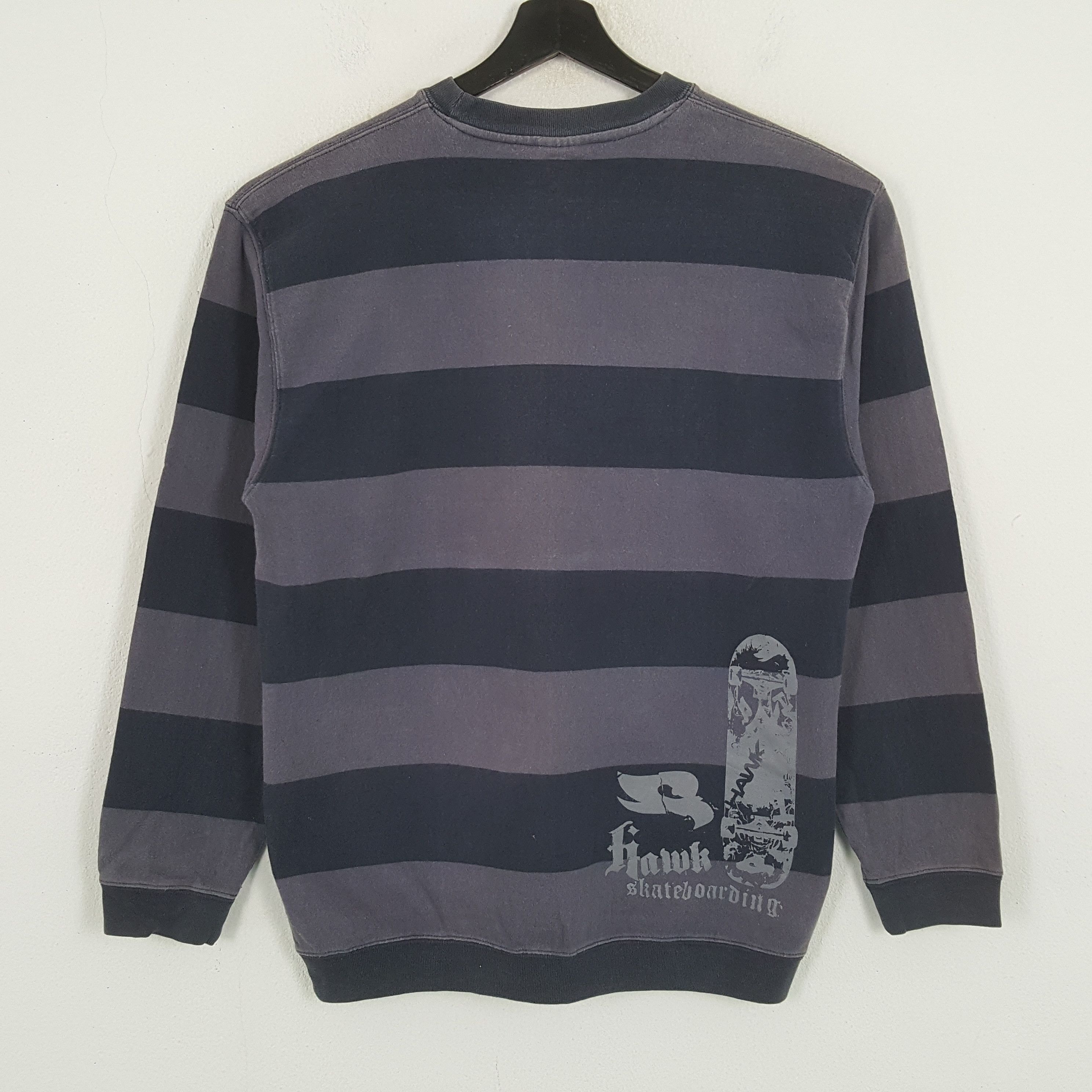Tony Hawk × Vintage Tony Hawk Skateboard Stripe Design Sweatshirt Size US S / EU 44-46 / 1 - 4 Thumbnail