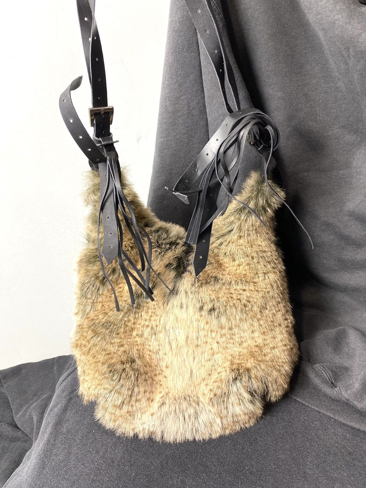 Vintage Vintage Fuzzy Mohair Y2K Bag Japan Style Size ONE SIZE - 12 Thumbnail