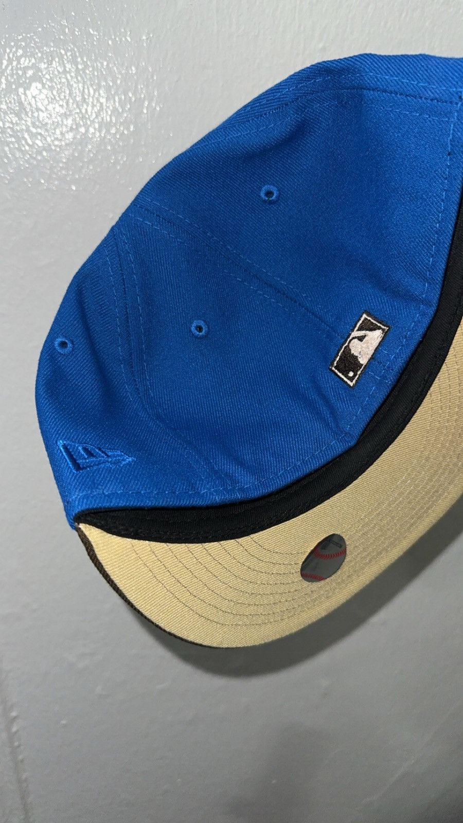 New Era New Era 59fifty Blue Anaheim Angels fitted hat size 7 Size ONE SIZE - 4 Thumbnail
