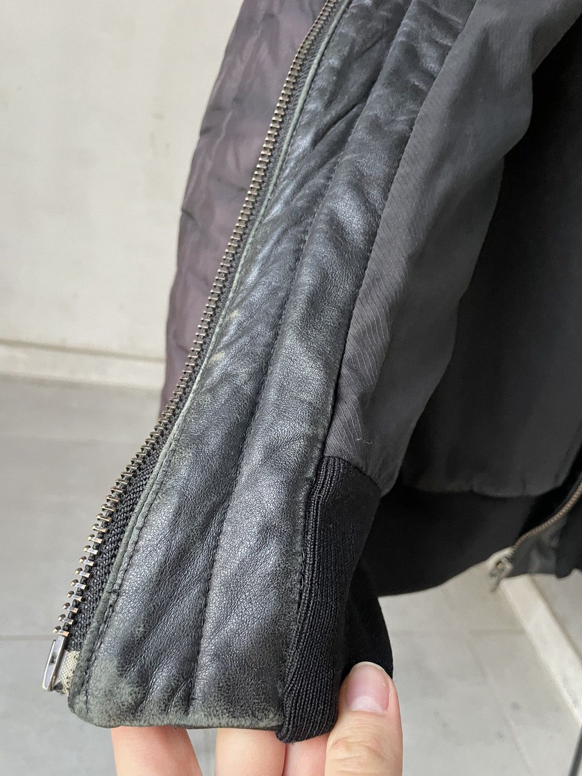 Maison Margiela Maison Martin Margiela leather trim bomber jacket Size US L / EU 52-54 / 3 - 7 Thumbnail