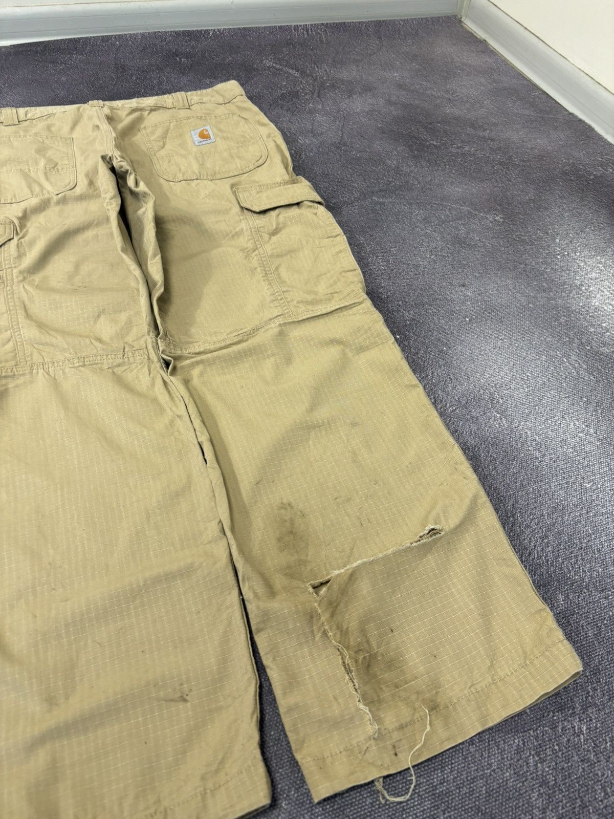 Carhartt Vintage Carhartt Relaxed Fit Utility Hype Baggy Cargo Pants Size US 38 / EU 54 - 5 Thumbnail