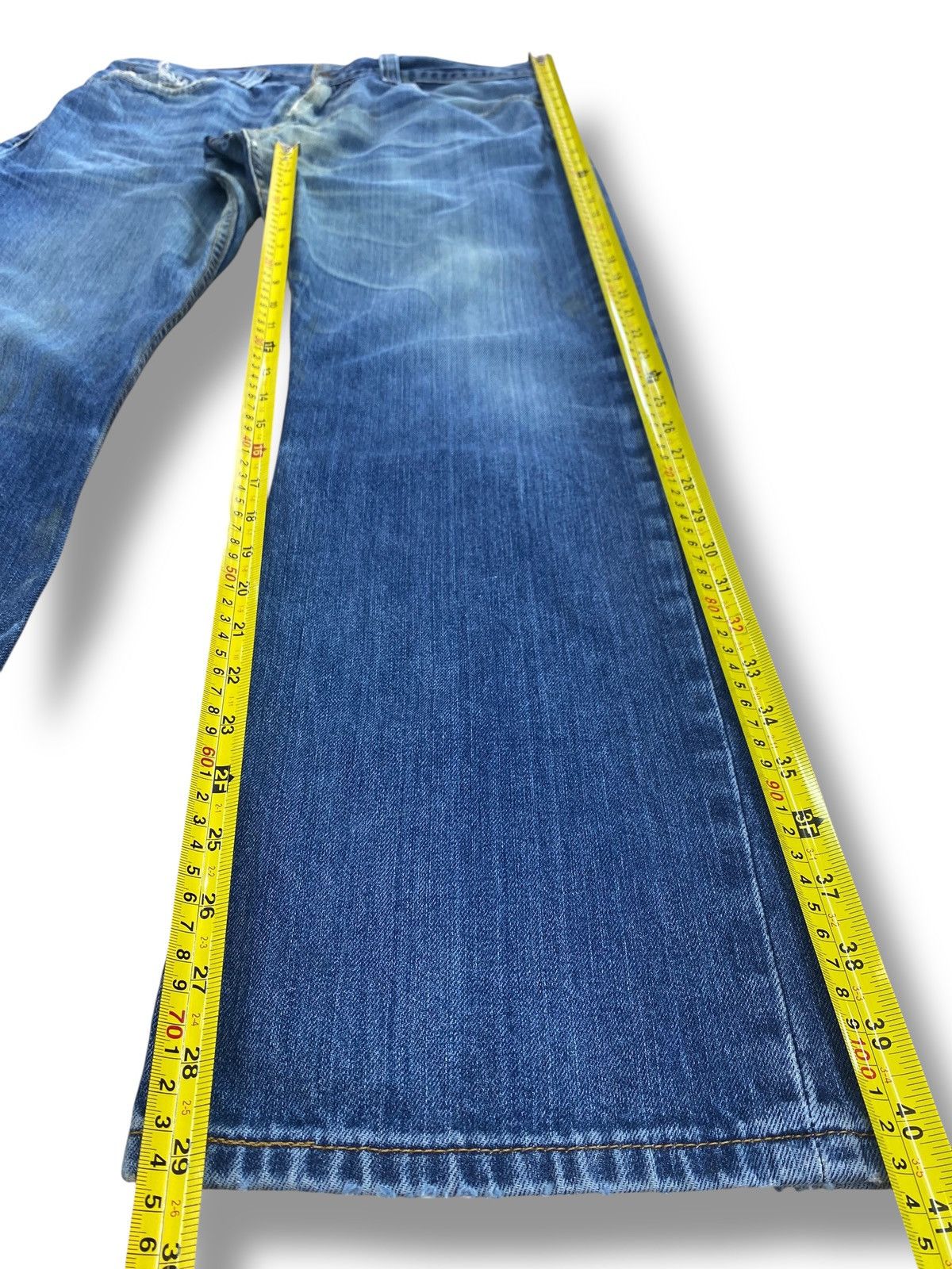 Levi's Levi’s Vintage 506 Whiskers Faded Wash Style Loose Jeans Size US 34 / EU 50 - 12 Thumbnail