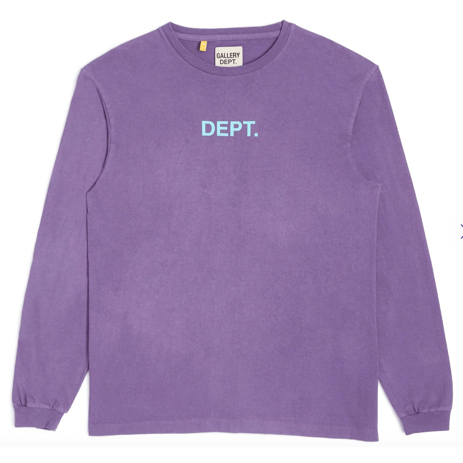 image of Gallery Dept Gallery Department Dept Long Sleeve Tee Shirt Purple, Men's (Size XL)