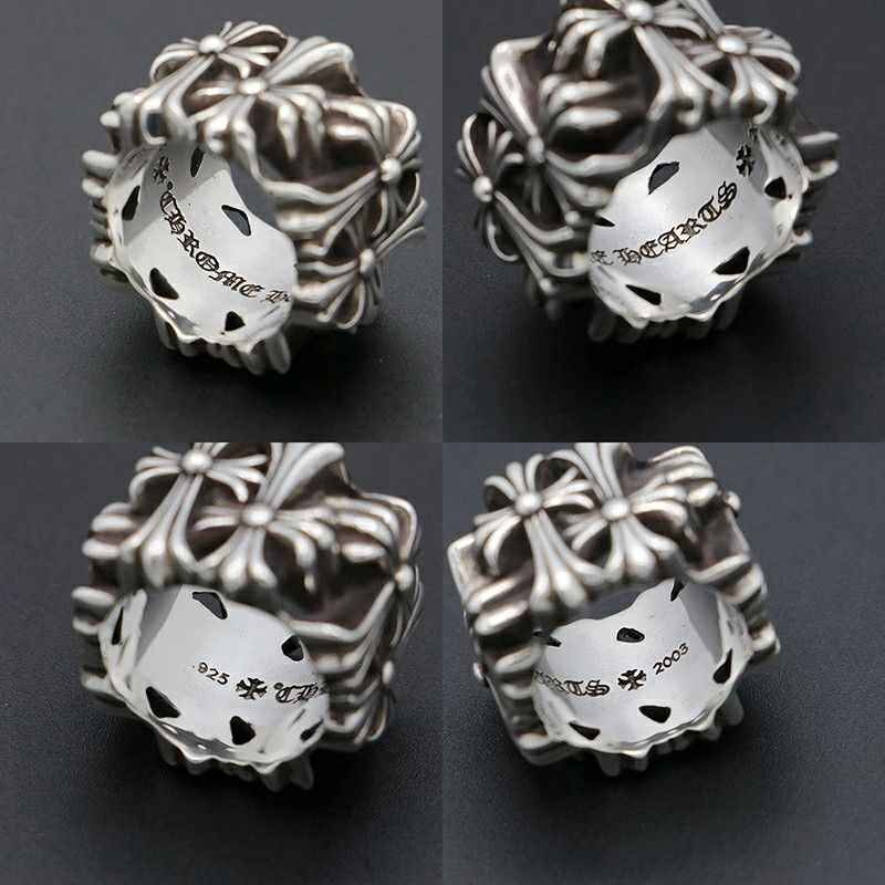 Chrome Hearts Chrome Hearts Cemetery Square Ring - Size 8 Size ONE SIZE - 4 Thumbnail