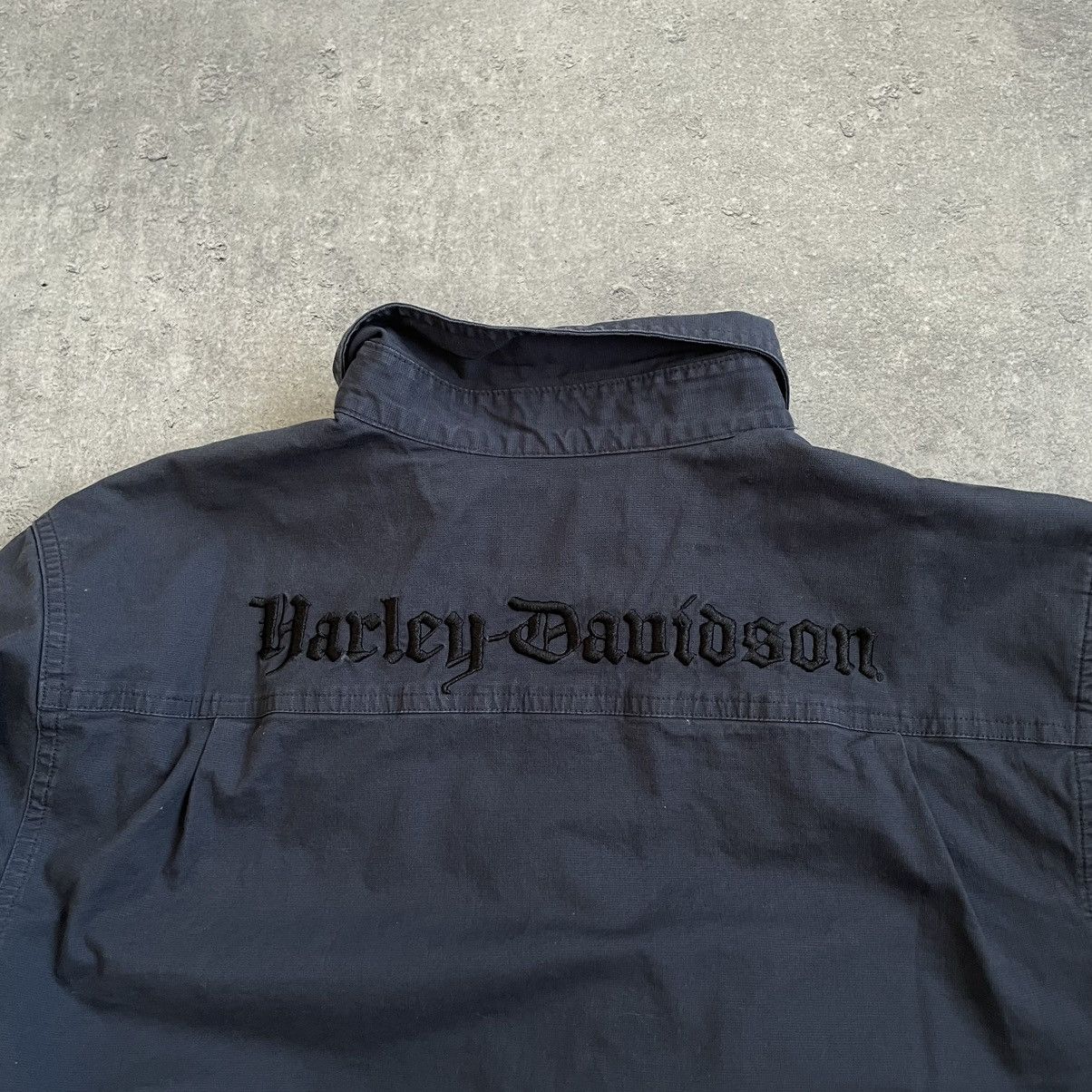 Harley Davidson Vintage Harley Davidson Overshot Big Back Logo Size US M / EU 48-50 / 2 - 8 Thumbnail