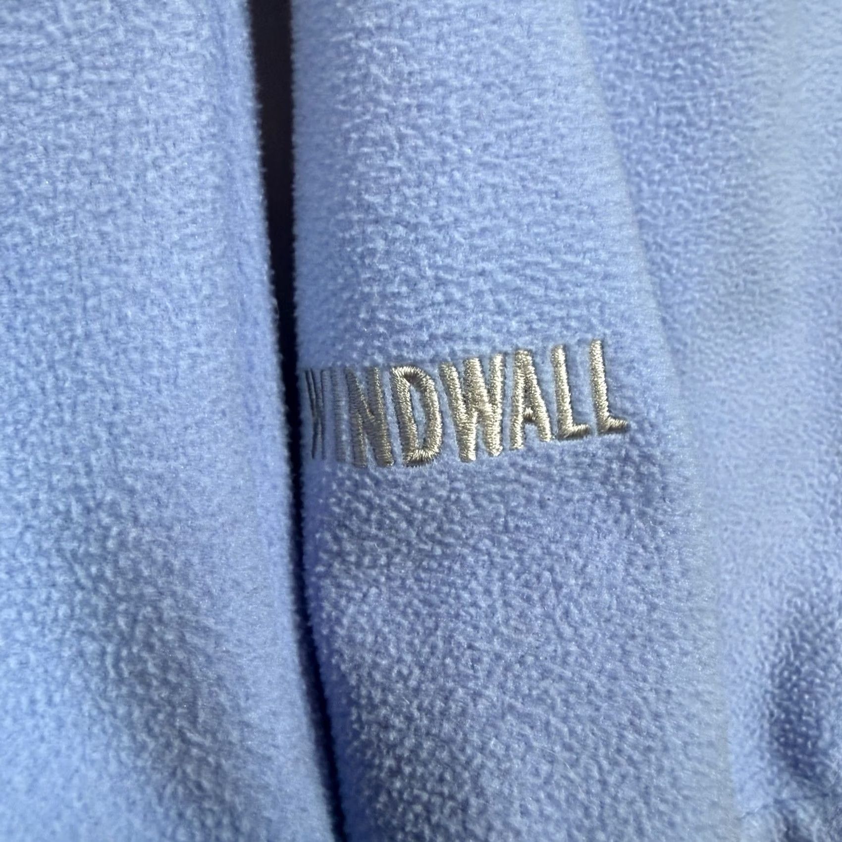 The North Face The North Face Jacket Women L Blue Full Zip Windwall Lined Fleece Polyester Regular Size L / US 10 / IT 46 - 4 Thumbnail