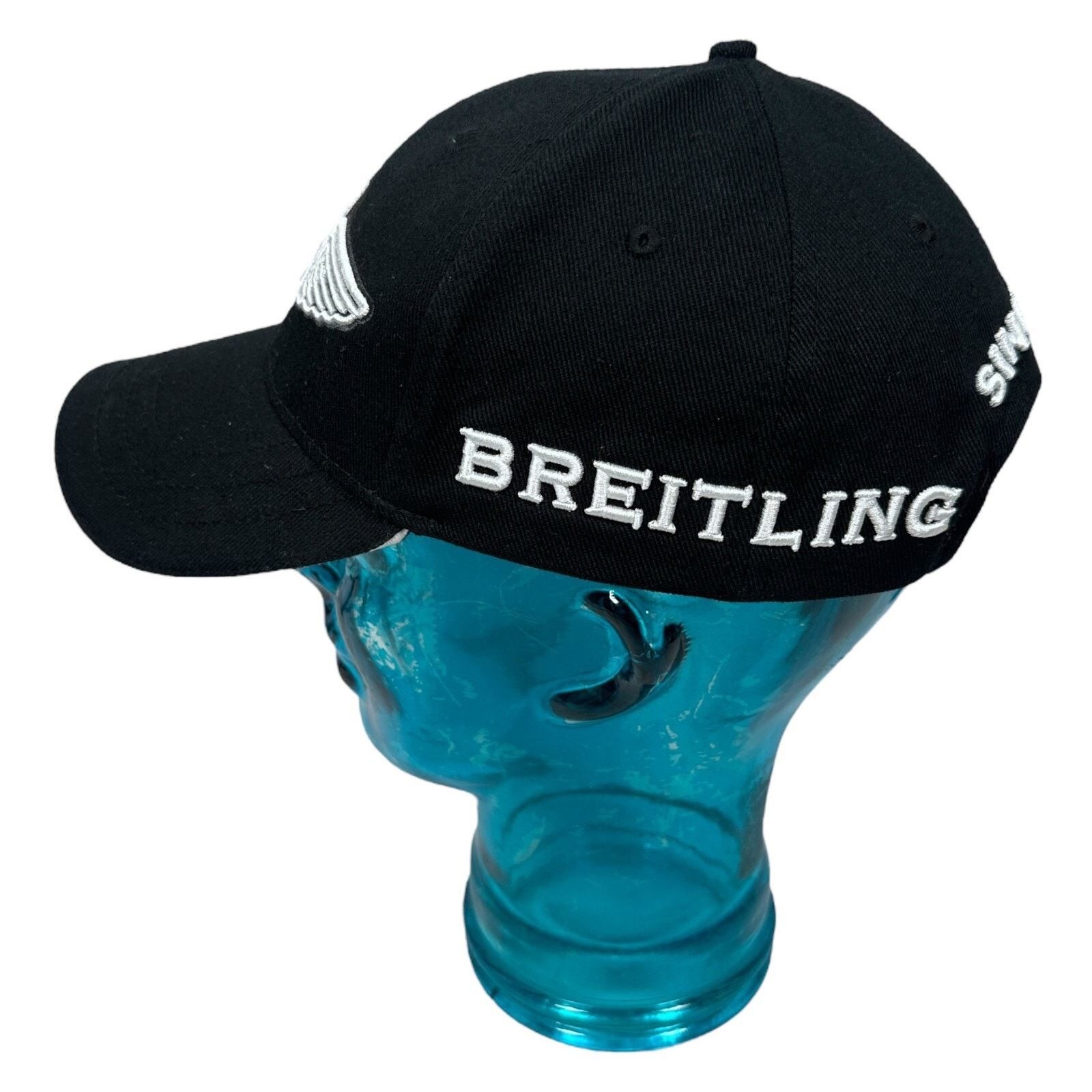 Breitling Breitling Strapback Hat Golf Sailing Cap Men's Black Cotton Size ONE SIZE - 3 Thumbnail