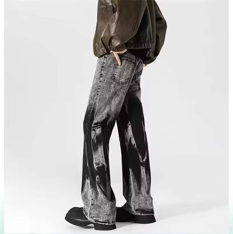 Japanese Brand × Vintage black print jeans Size US 36 / EU 52 - 7 Thumbnail