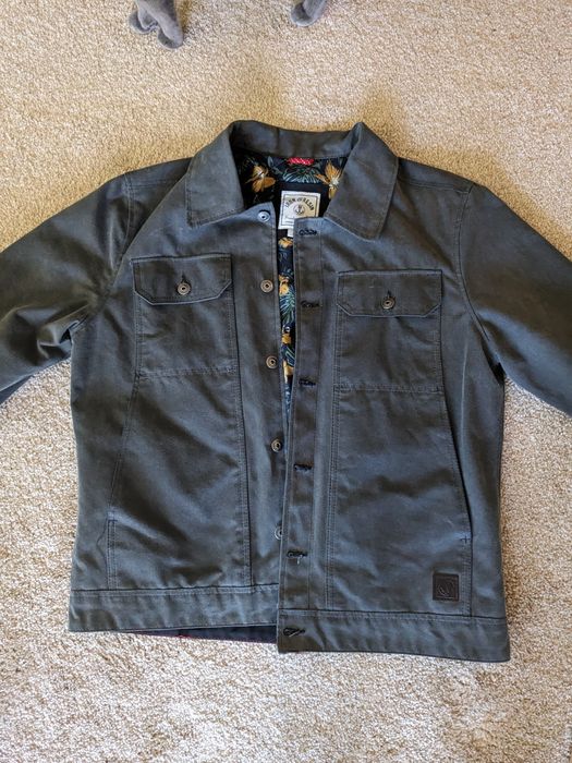 Iron And Resin Waxed Mechanic Jacket Grailed