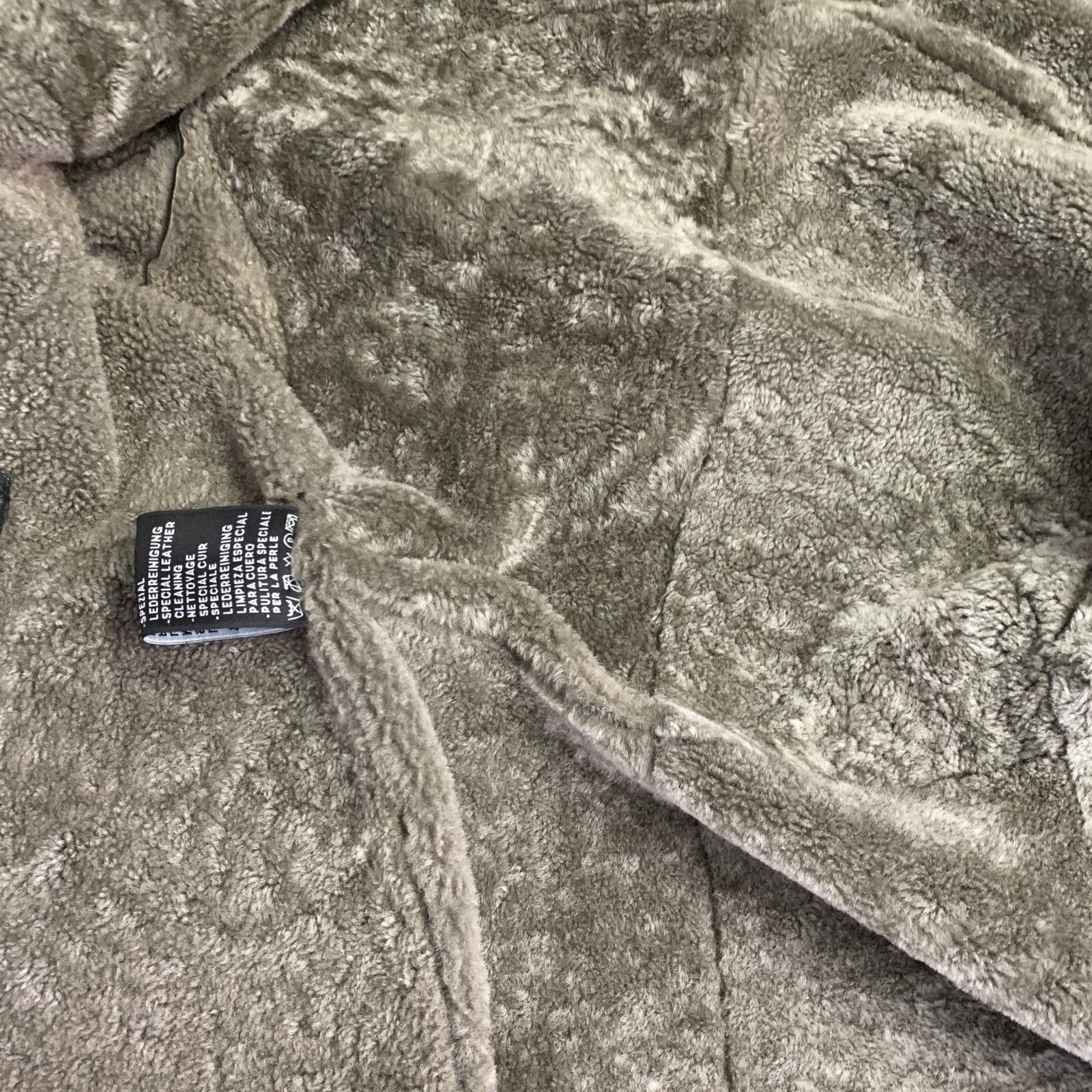 Gerard Darel GERARD DAREL Grey Taupe Sheepskin Shearling Double Zipper Size XS / US 0-2 / IT 36-38 - 9 Thumbnail