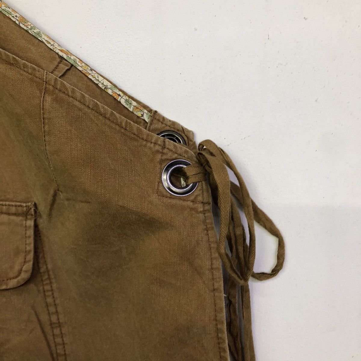 Japanese Brand × OMNIGOD Omnigod Tan Duck Work Canvas Outerwear Apron Size 36 - 6 Thumbnail