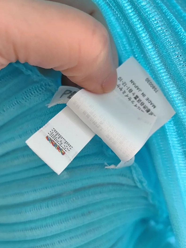 Issey Miyake Issey Miyake size:one size Blue knitted striped top Size S / US 4 / IT 40 - 8 Thumbnail