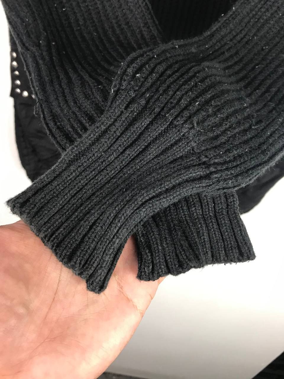 If Six Was Nine × Le Grande Bleu (L.G.B.) × Vintage Vintage Ghost Of Harlem Rare Design Knit Hoodie Size US M / EU 48-50 / 2 - 6 Thumbnail