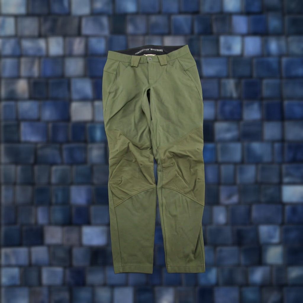 Olive Duluth Womens Hardcore Tech Skinny Leg Work Pants Size 6 Olive Green 75801 Shirt Pants Womens Skinny Brand: Duluth? Size 28" / US 6 / IT 42 - 1 Thumbnail