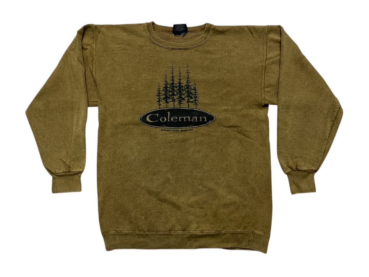 Coleman × Vintage 90s COLEMAN OUTDOOR MADE IN USA RARE Size US M / EU 48-50 / 2 - 1 Thumbnail