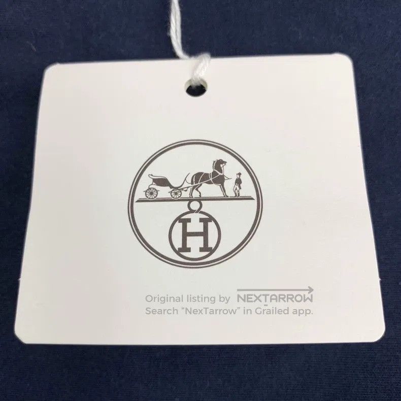 Hermes Hermes Leather badge logo pattern printed half skirt Size US M / EU 48-50 / 2 - 6 Thumbnail