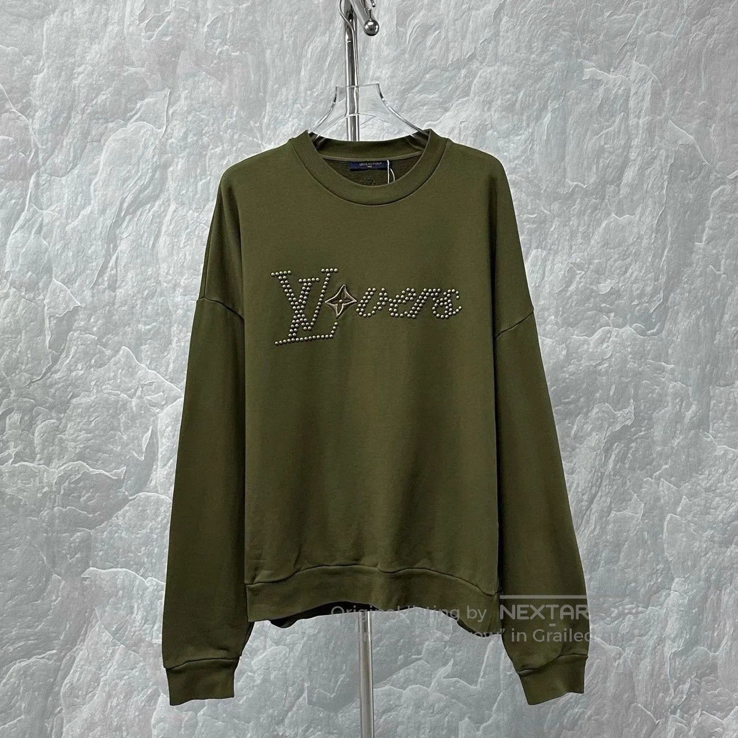 louis vuitton ss24 logo sweatshirt.